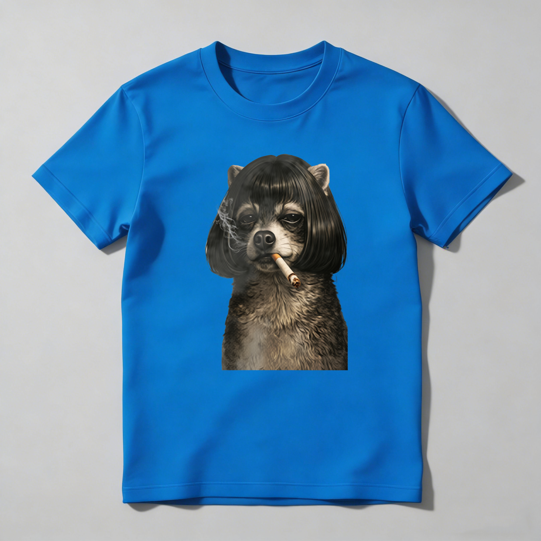 Dorawear™ Dog With Hair And Cigarette T Shirt