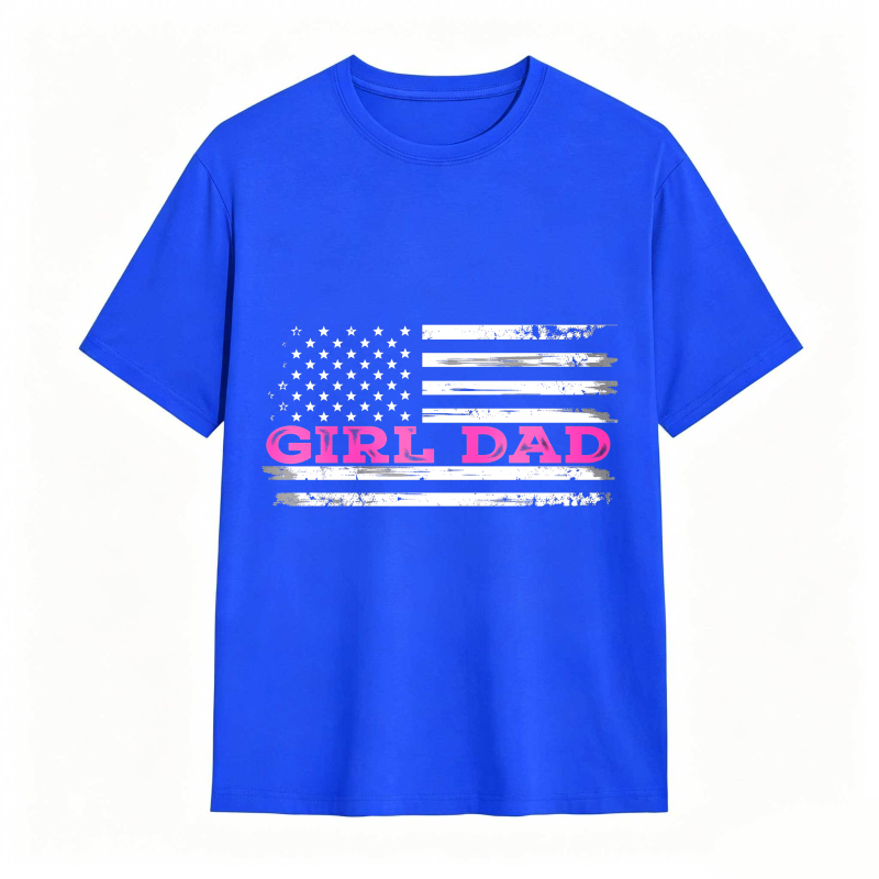 Dorawear™ American Flag Girl Dad Unisex Classic T-shirt