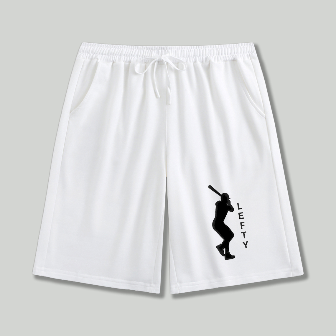 Dorawear™ Baseball Player Silhouette Lefty Shorts-Dorawear