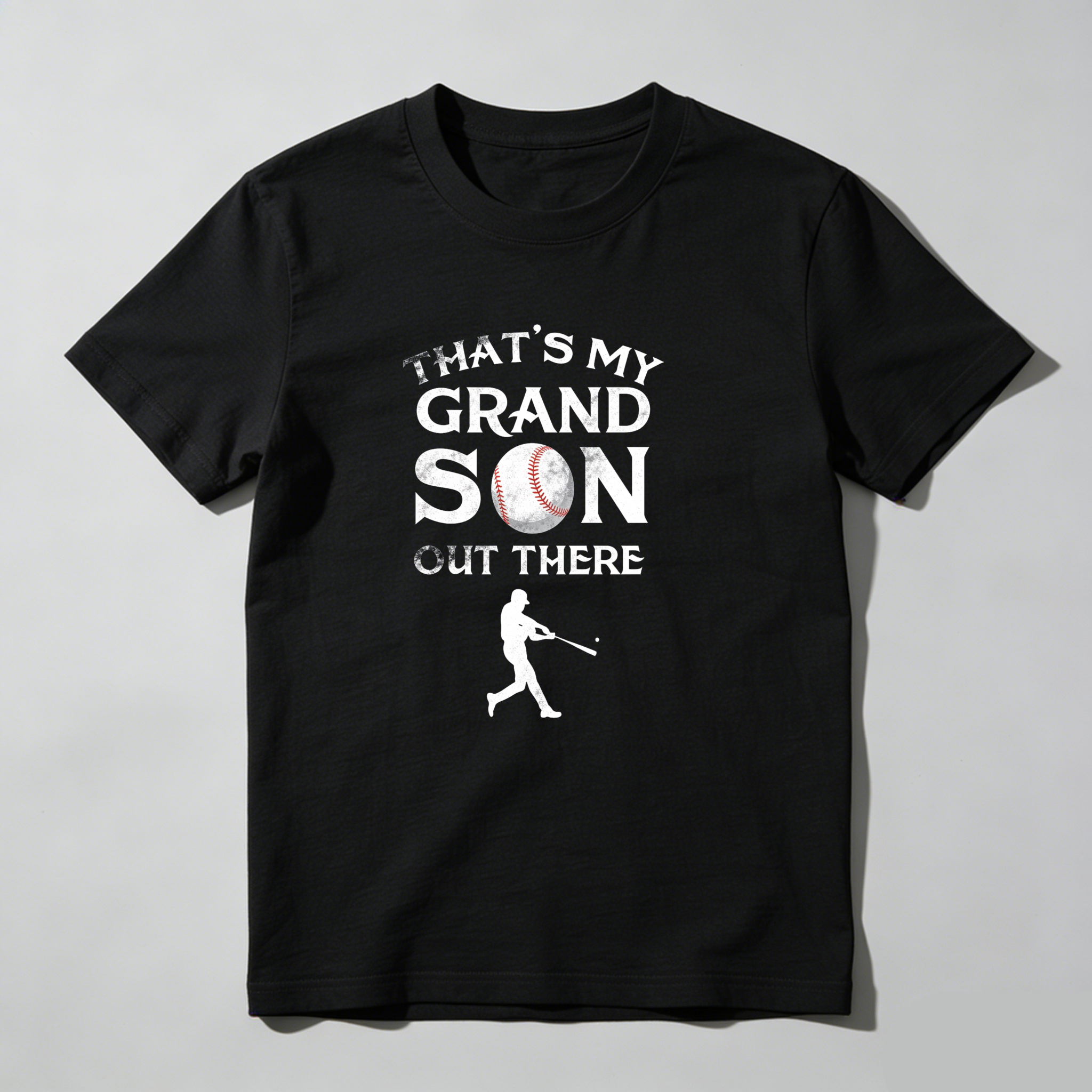 Dorawear™ That's My Grandson Out There Baseball Player  T Shirt-Dorawear