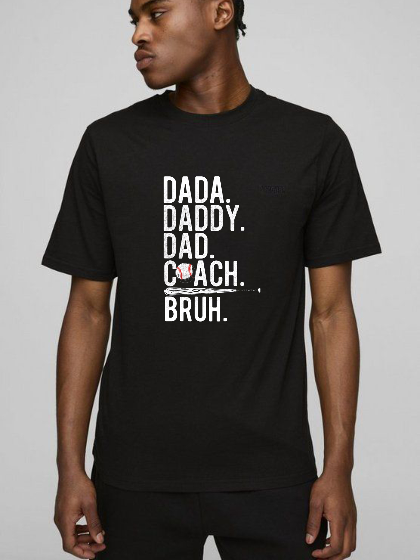 Dorawear™ Dada Daddy Dad Coach Bruh  T Shirt