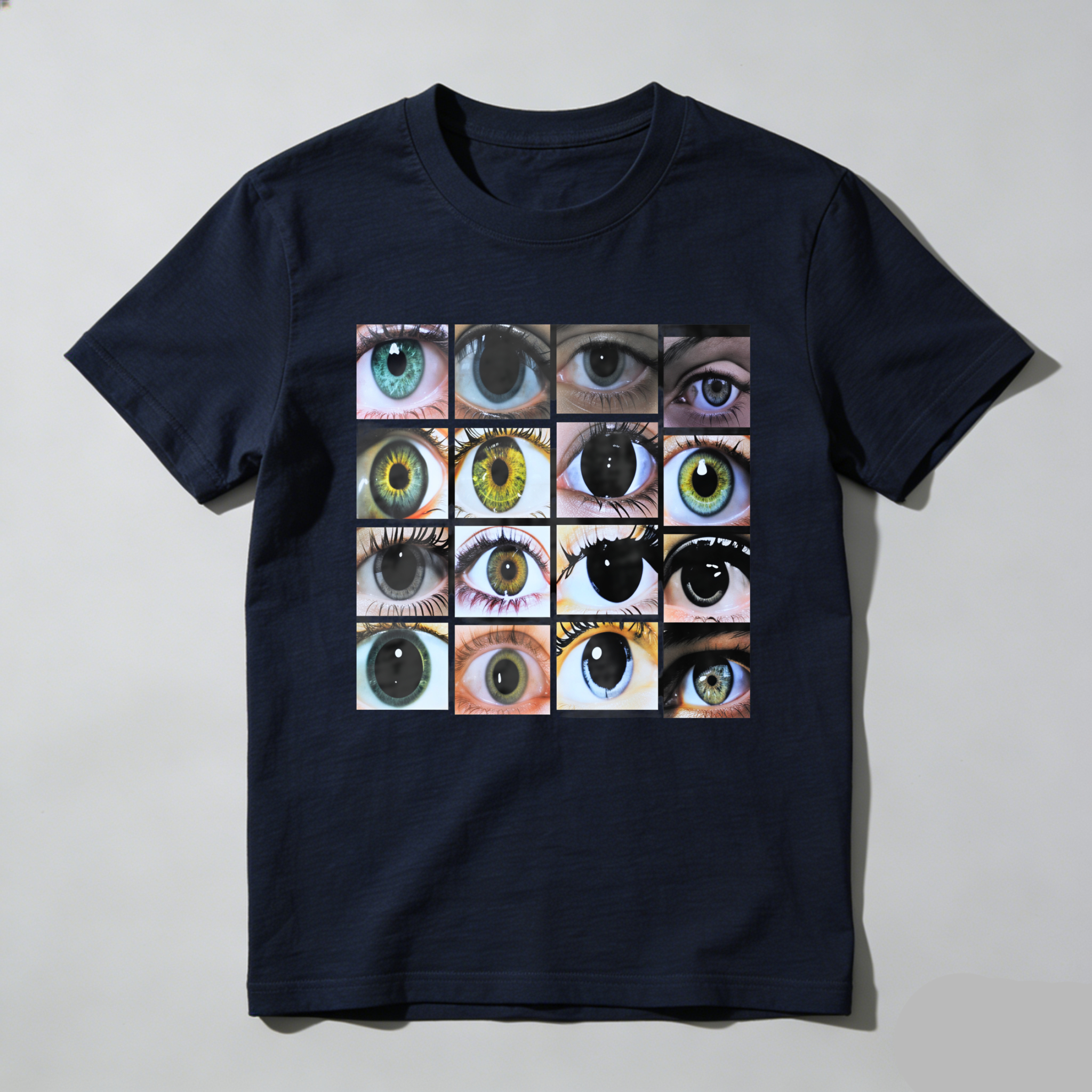 Dorawear™ Eye Grid Pattern Print Design T Shirt