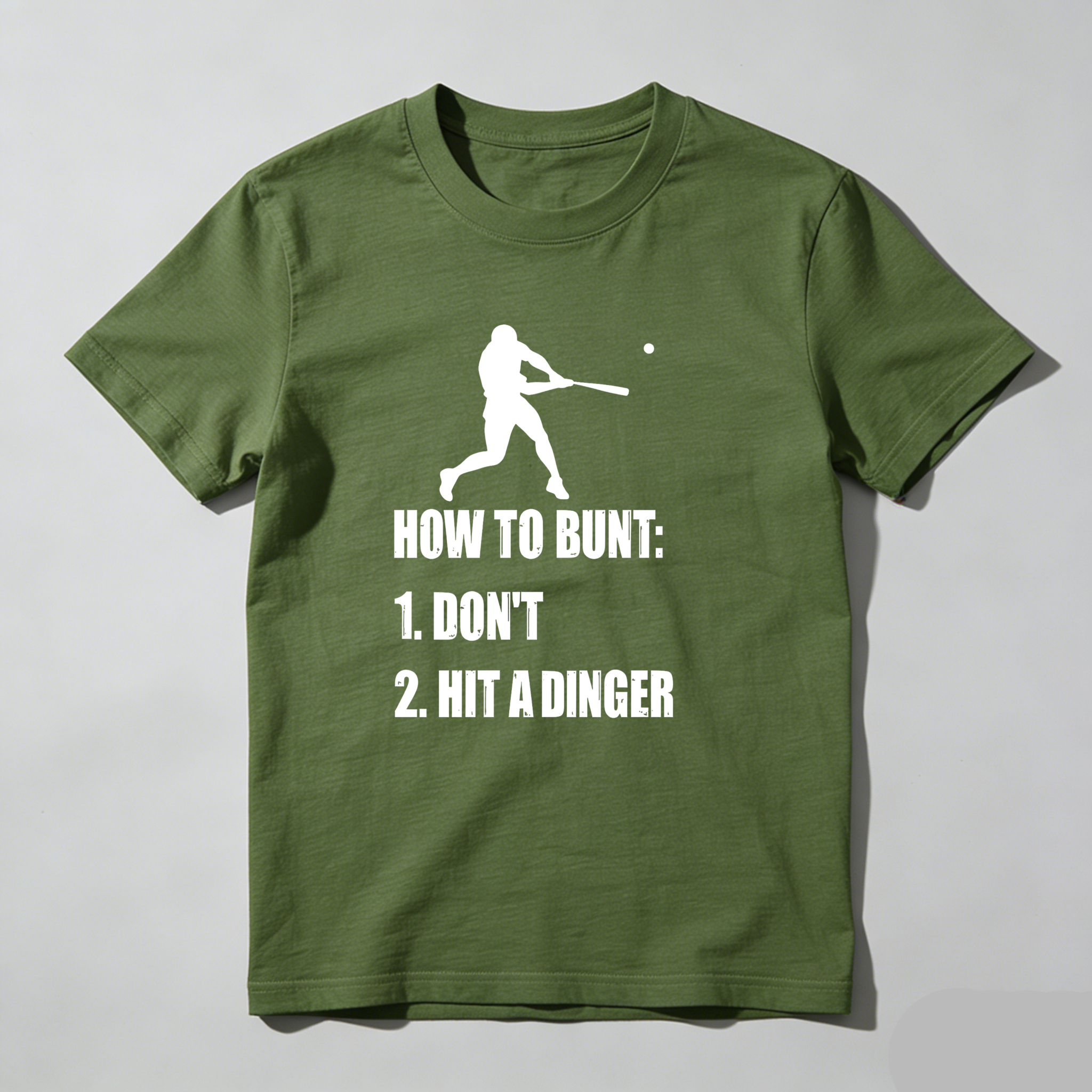 Dorawear™ How To Bunt Don't Hit A Dinger  T Shirt