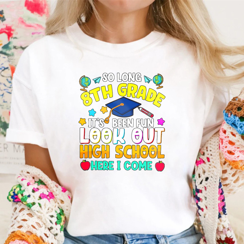 8th Grade Graduation Celebration Design Unisex Classic T-shirt