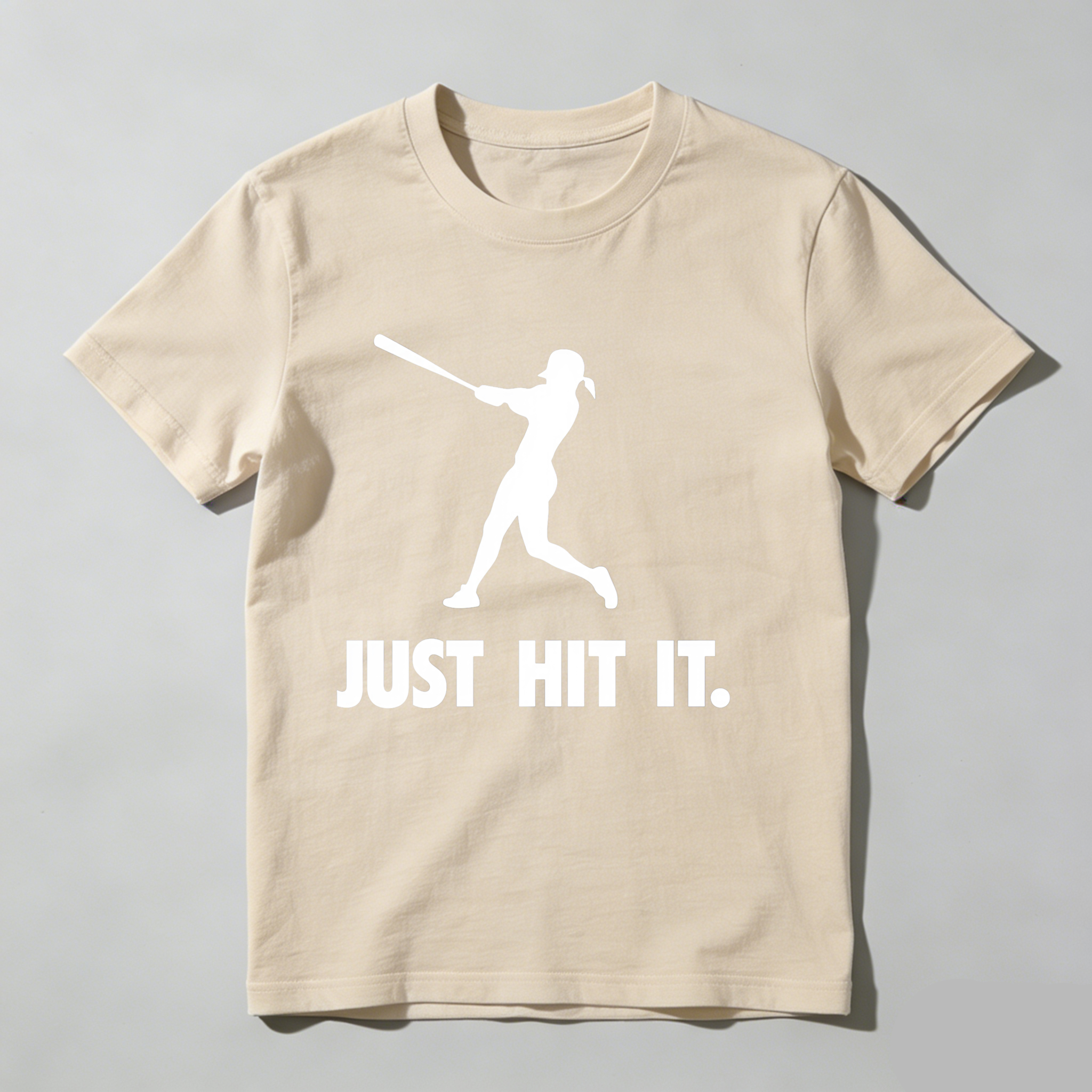 Dorawear™ Just Hit It Batting Silhouette Design  T Shirt