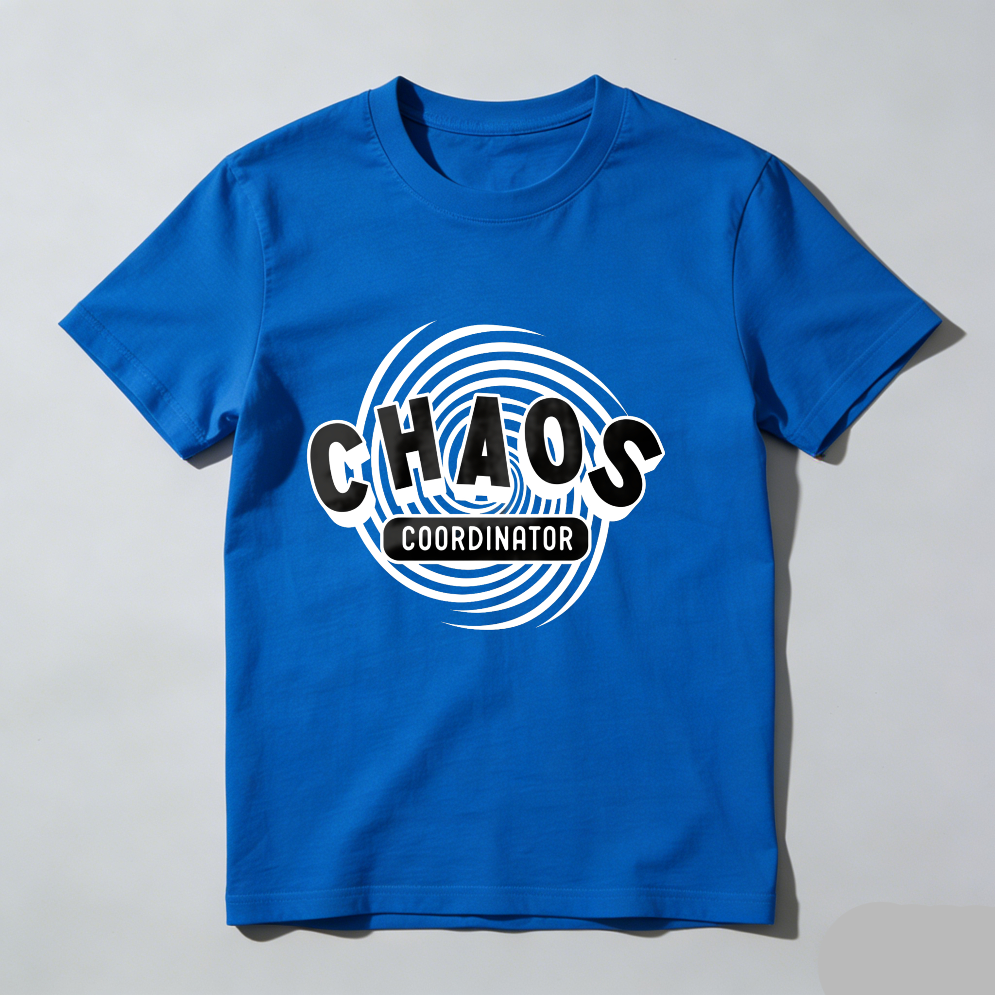 Dorawear™ Chaos Coordinator Spiral Design Pattern T Shirt