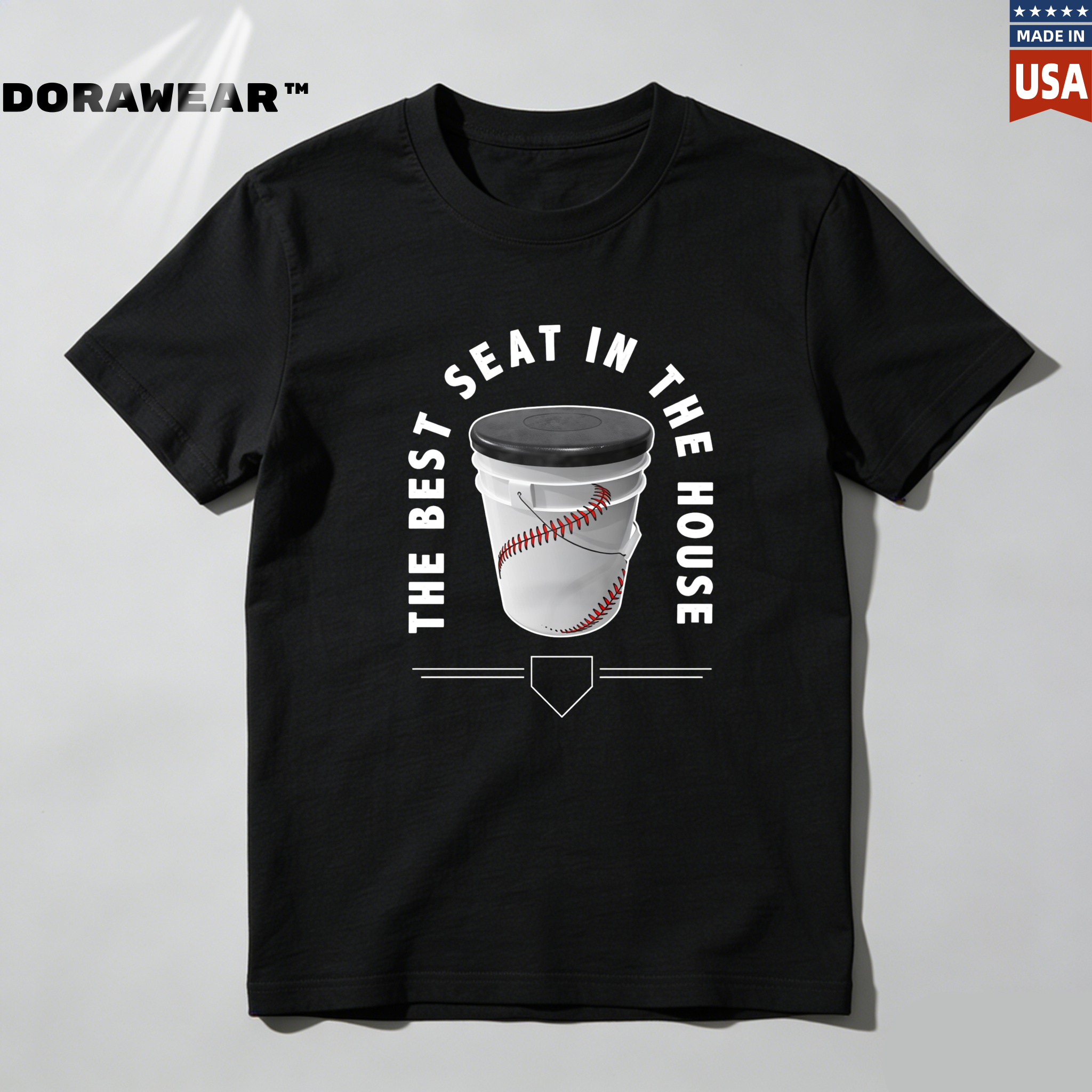 Dorawear™ The Best Seat In The House  T Shirt-Dorawear