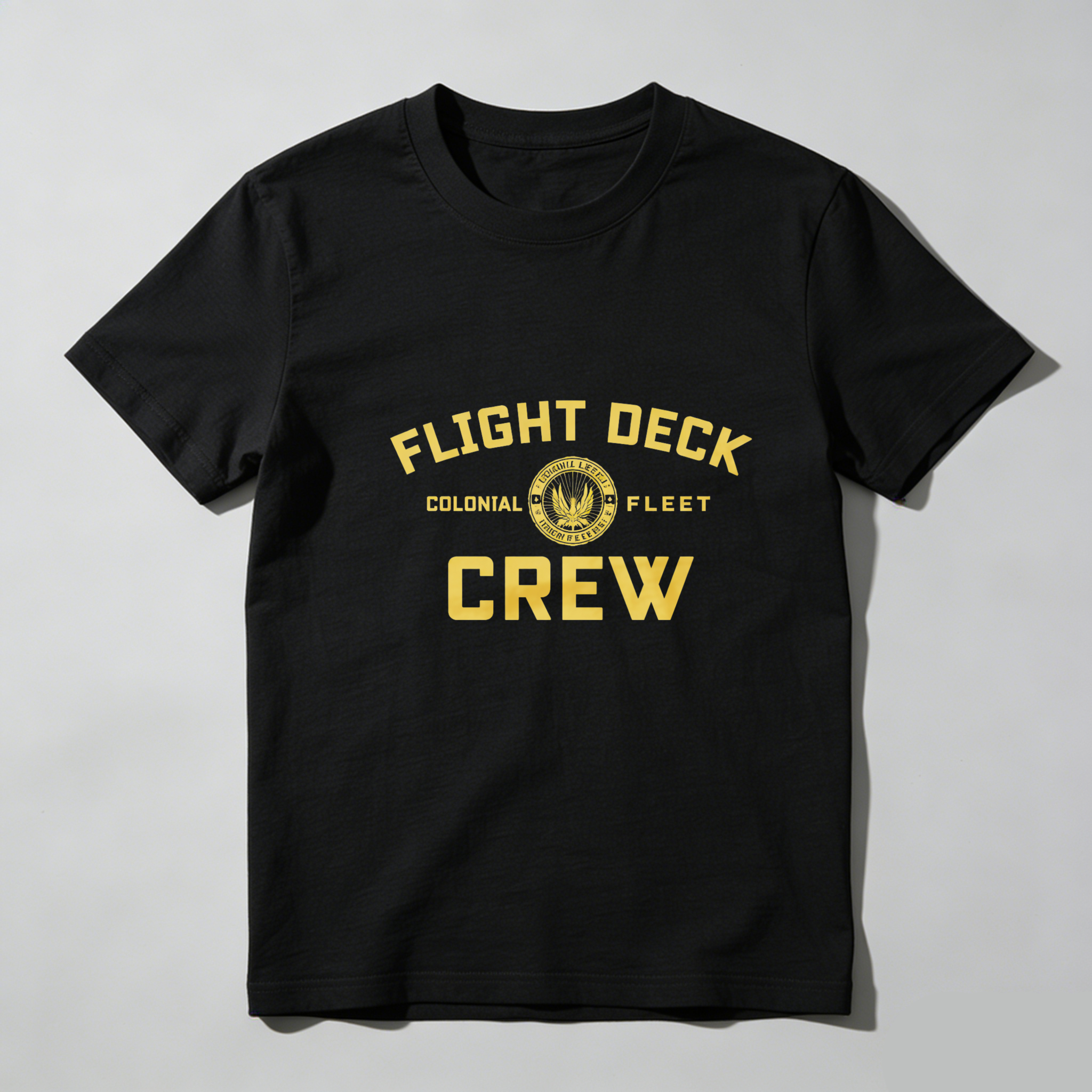 Dorawear™ Flight Deck Crew Colonial Fleet Pure Cotton Short Sleeve T Shirt-Dorawear