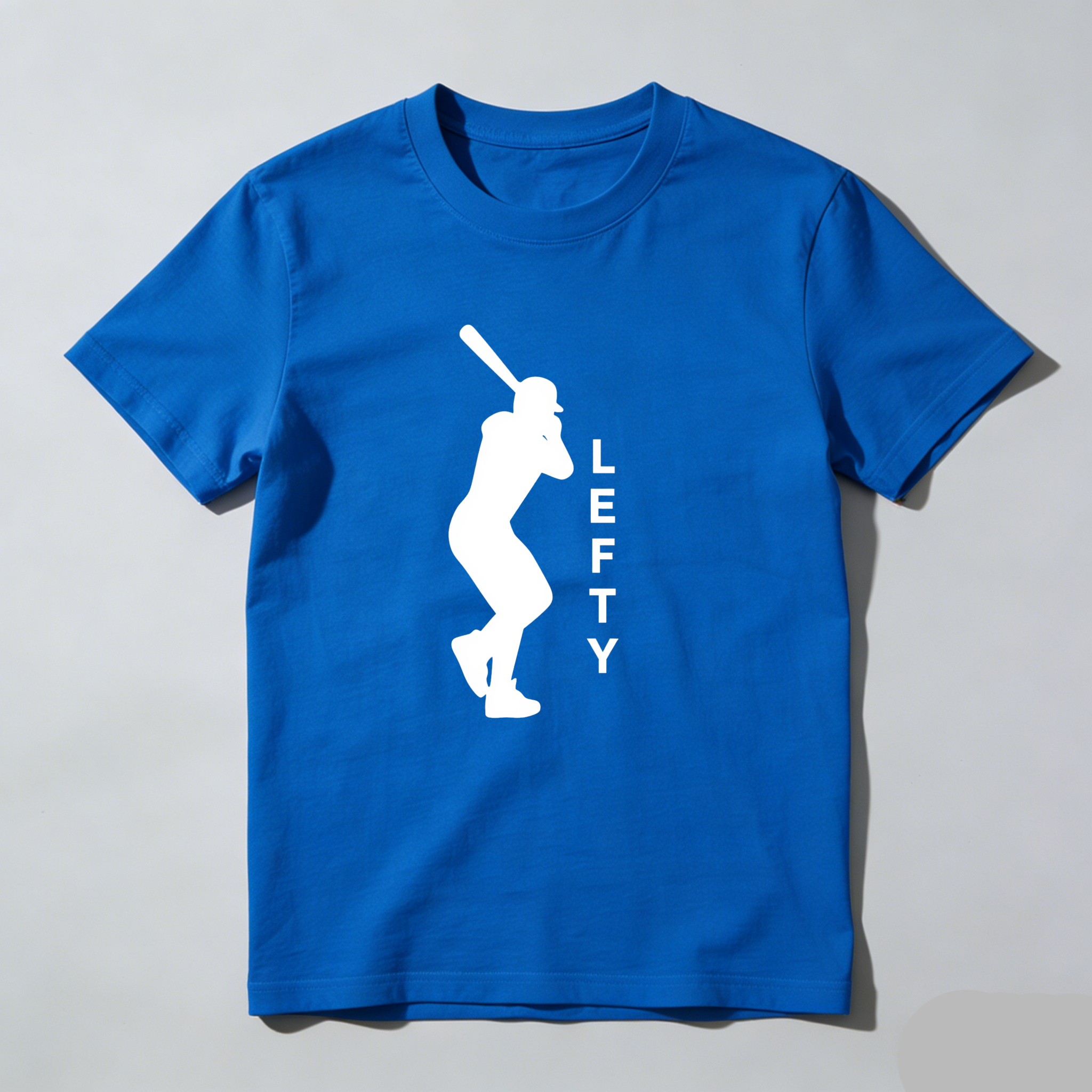 Dorawear™ Lefty Batter Silhouette Design Print  T Shirt