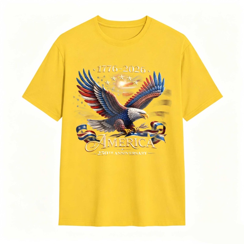 Dorawear™   American Eagle 1776 2026 America 250th Anniversary T-shirt