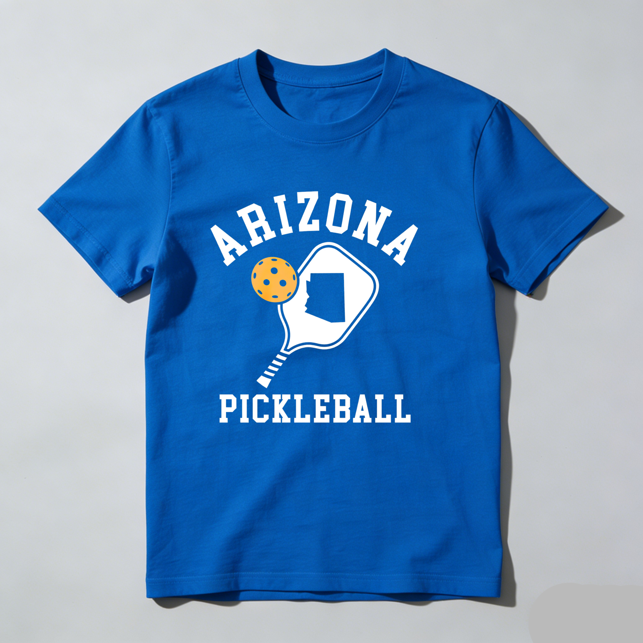 Dorawear™Arizona Pickleball Paddle And Ball Design T Shirt