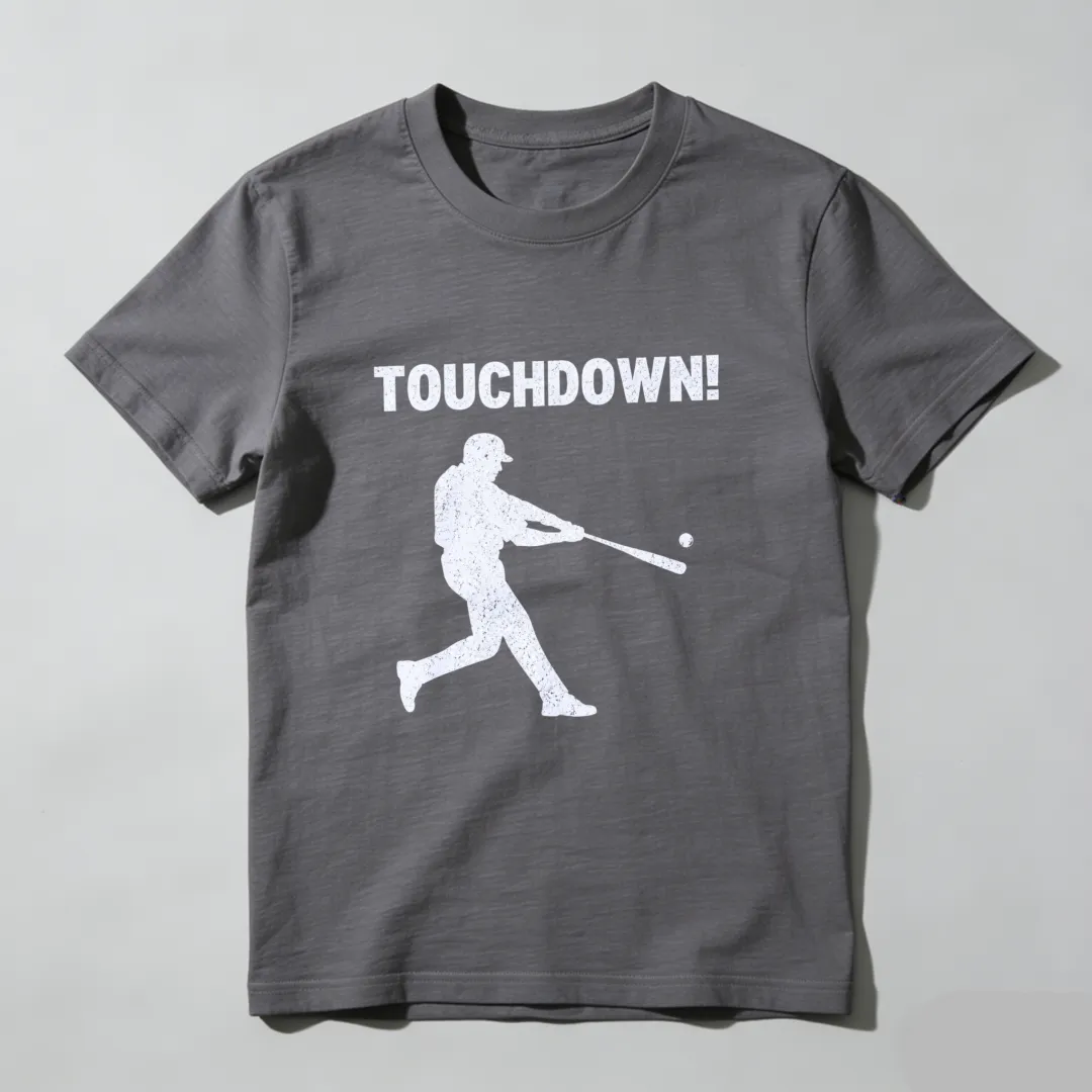 Dorawear™ Touchdown Baseball Player Pure Cotton Short Sleeve T Shirt