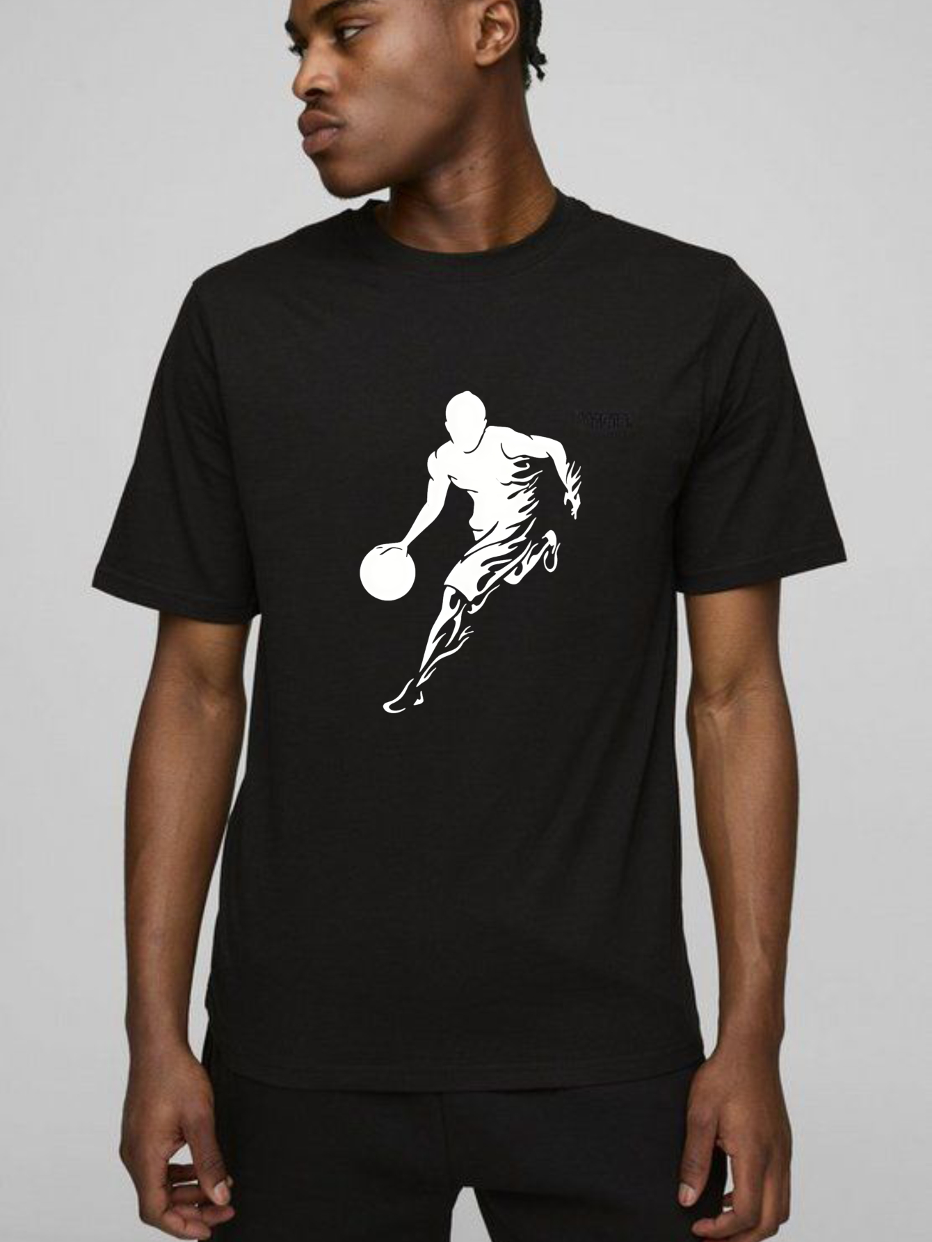 Dorawear™  Basketball Player In Motion With Ball T Shirt