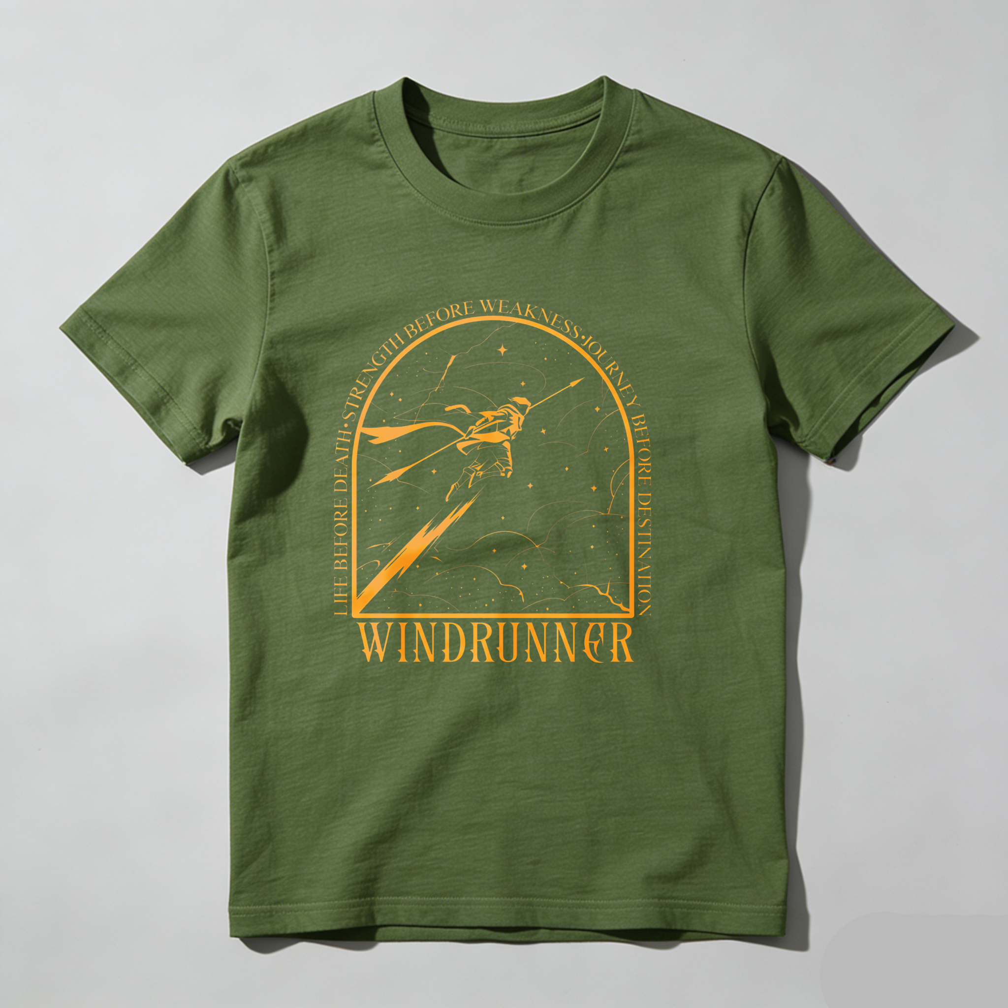 Dorawear™ Windrunner Hero Sky Flight Starry Night Design T Shirt