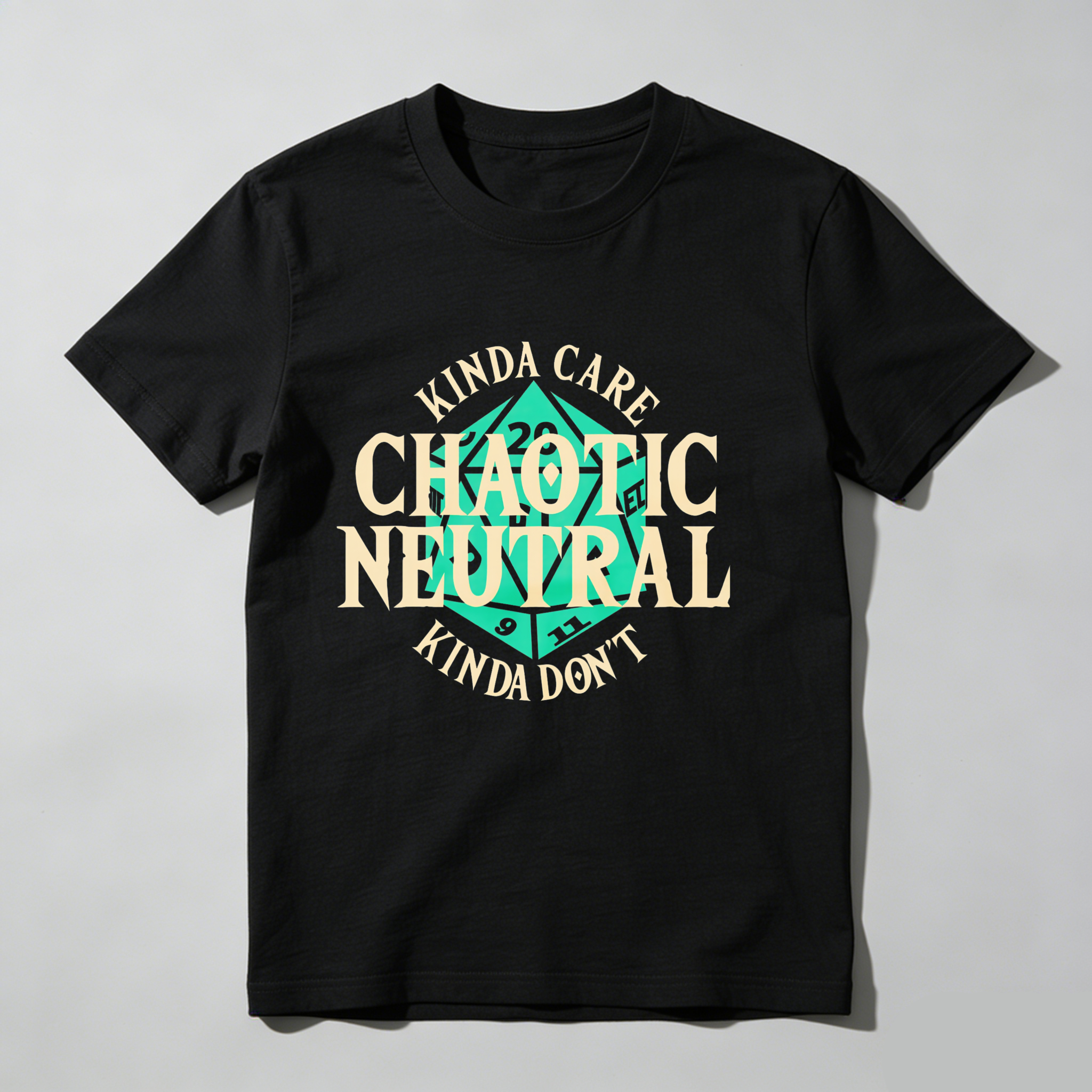 Dorawear™ Kinda Care Chaotic Neutral Kinda Don't T Shirt