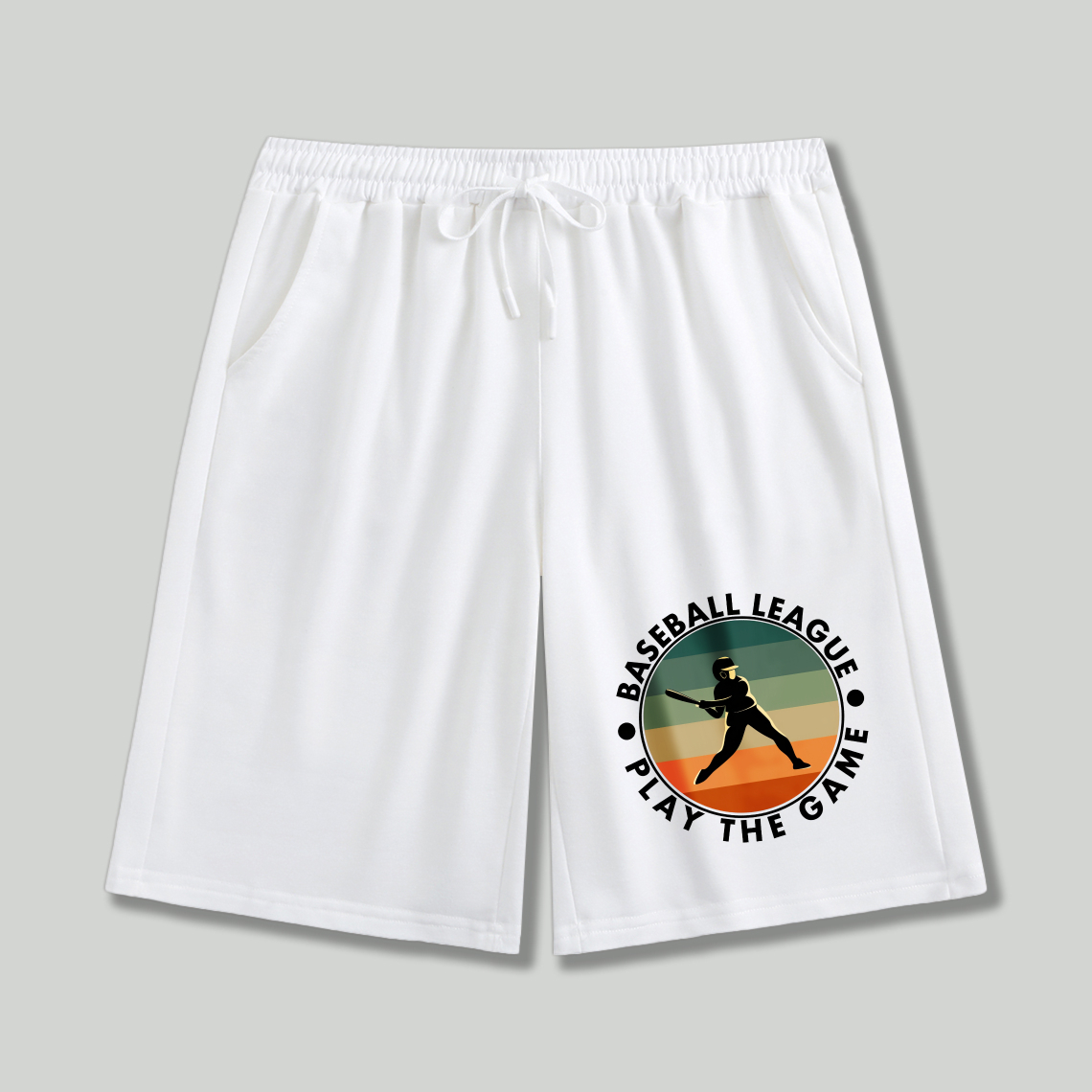 Dorawear™ Baseball League Play The Game Logo Shorts-Dorawear
