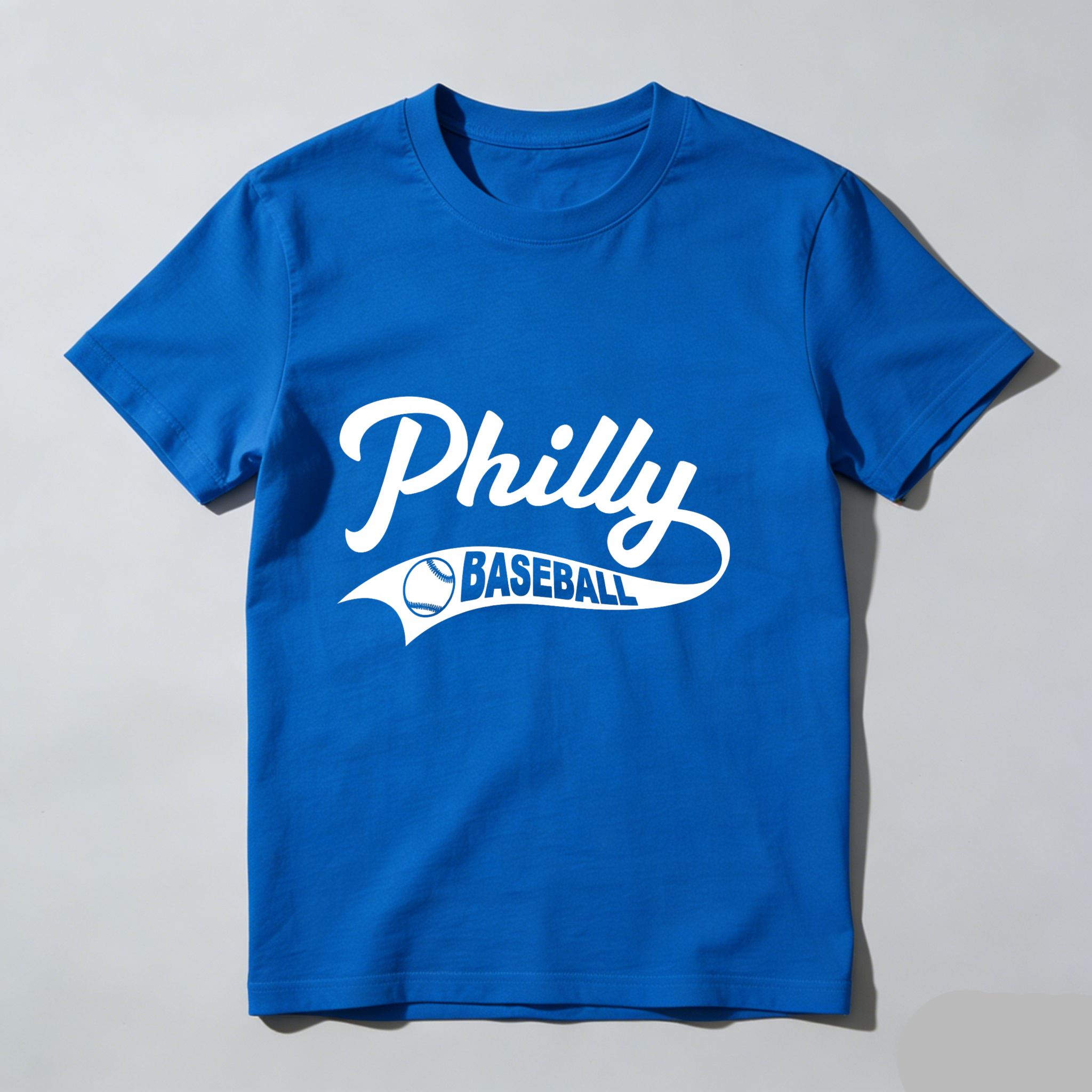Dorawear™ Philly Baseball Logo Design Print T Shirt