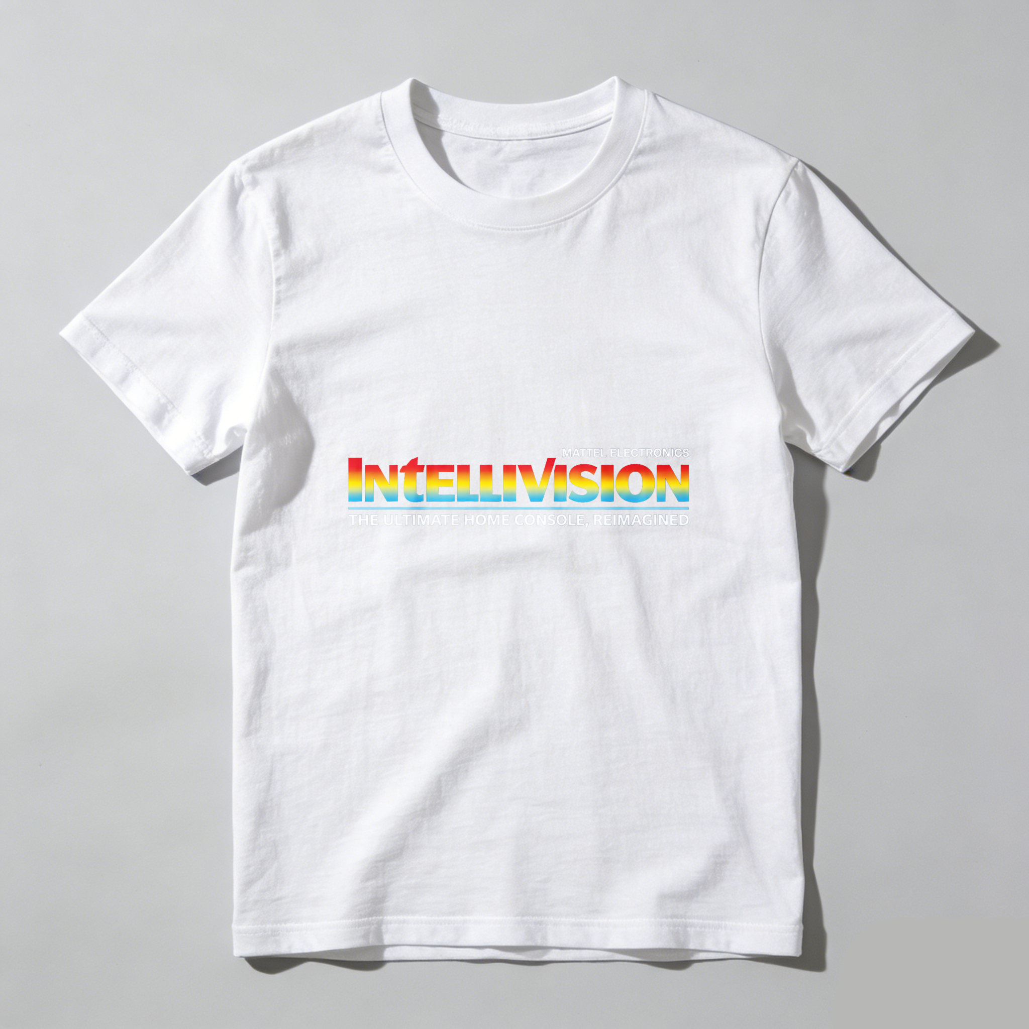 Dorawear™ Intellivision Mattel Electronics Ultimate Home Console Reimagined Pure Cotton Short Sleeve T Shirt-Dorawear