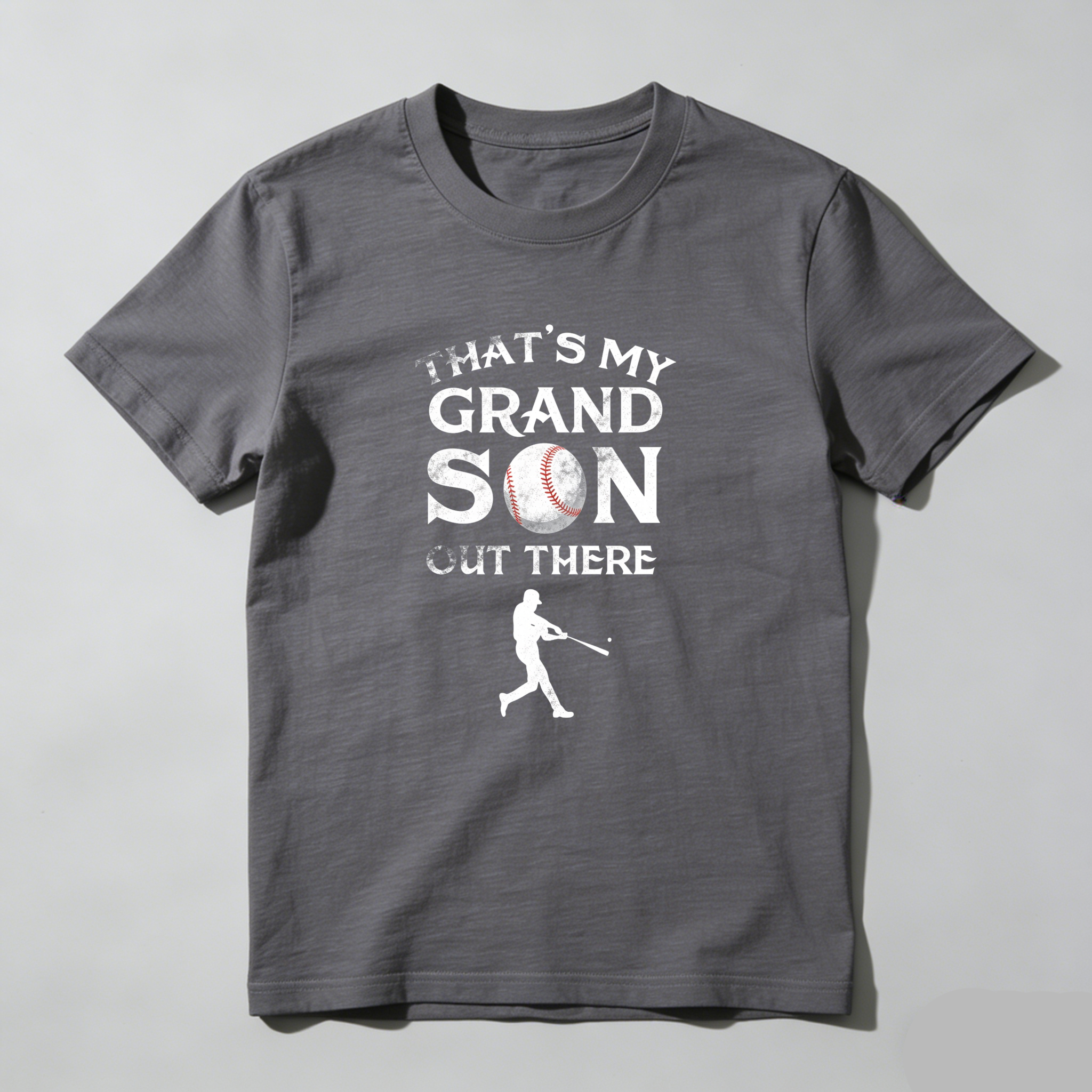 Dorawear™ That's My Grandson Out There Baseball Player  T Shirt-Dorawear