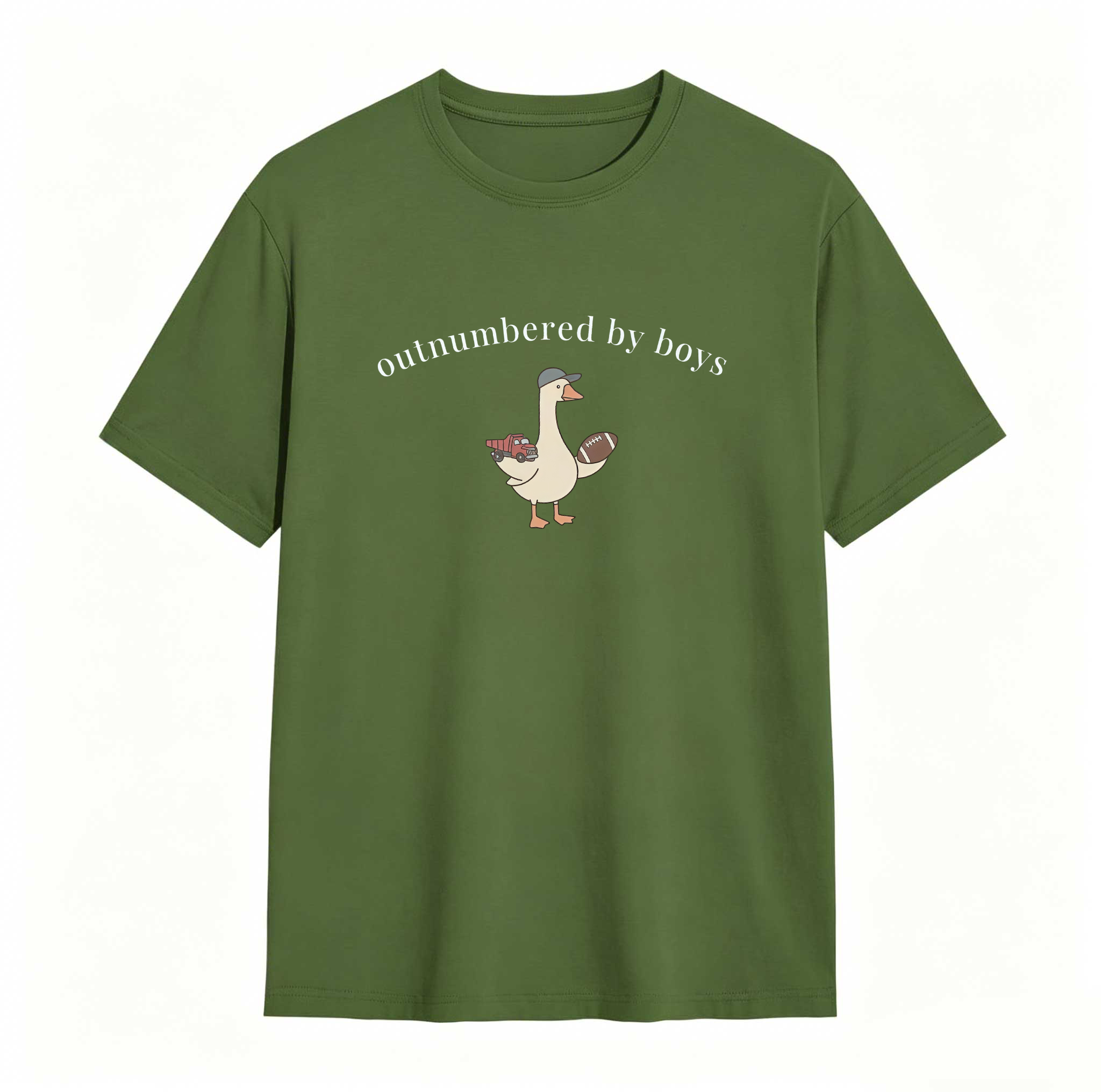 Dorawear™Comfort Colors Funny “Boy Mom” Graphic T-Shirt – Cute Boy Mom Tee, Gift for Mom