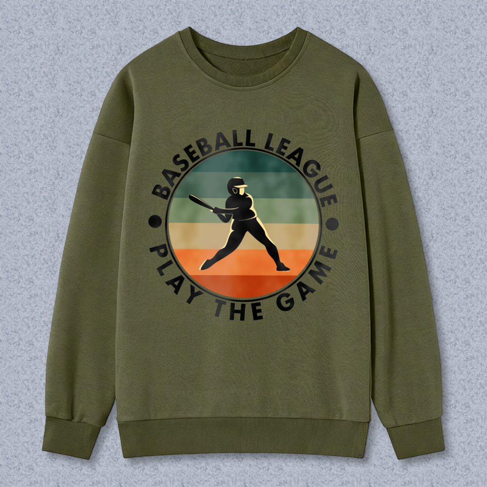 Dorawear™ Baseball League Play The Game Unisex Classic Sweatshirt