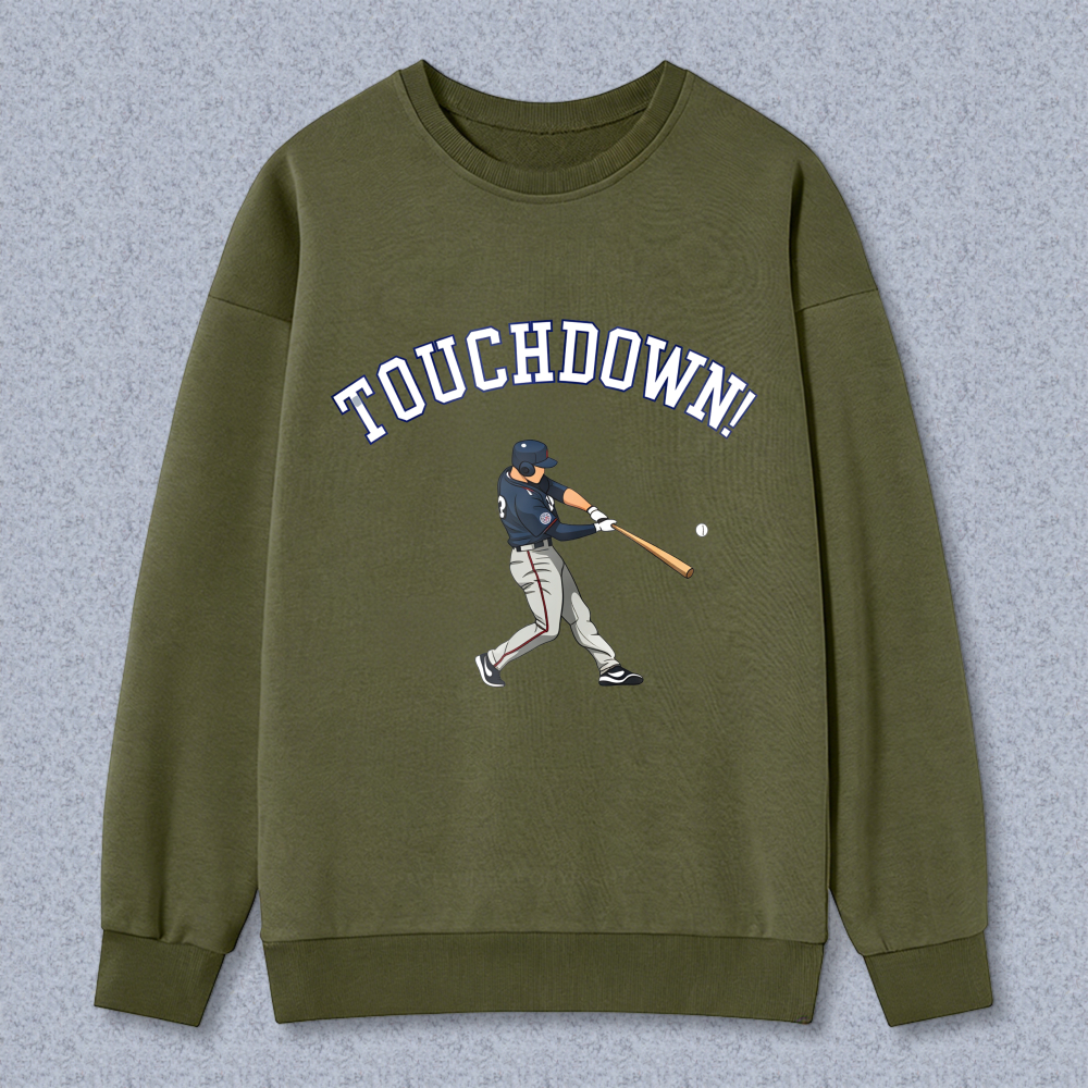 Dorawear™ Baseball Player Touchdown Unisex Classic Sweatshirt