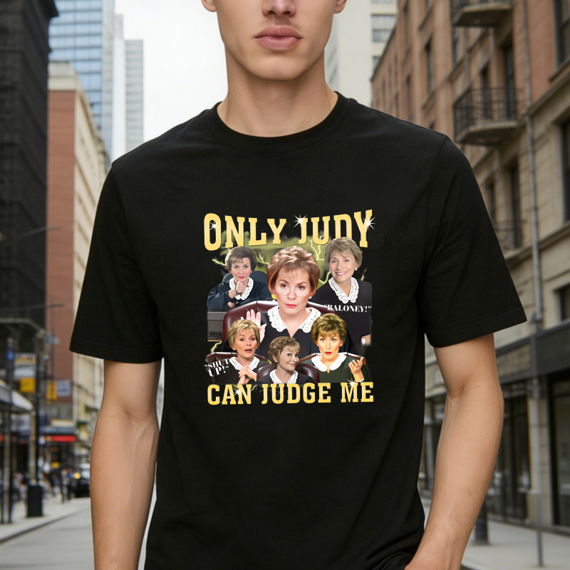 Dorawear™Only Judy Can Judge Me Golden Girls Quote Unisex Classic T-shirt