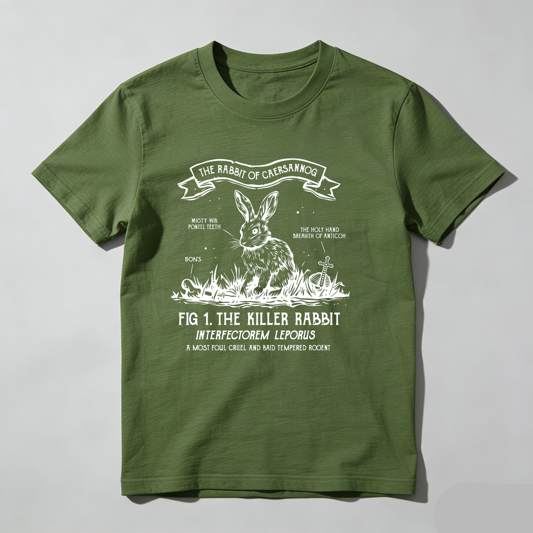 Dorawear The Rabbit Of Caerbannog Killer Rabbit T Shirt