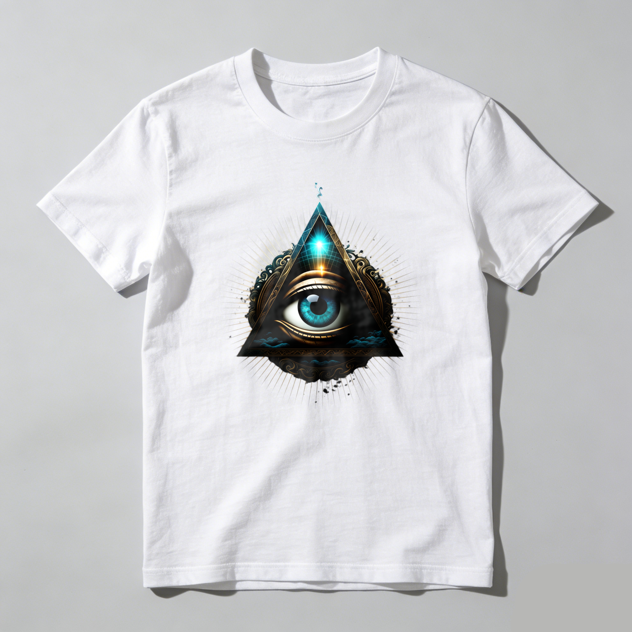 Dorawear™ All Seeing Eye Pyramid Symbol T Shirt