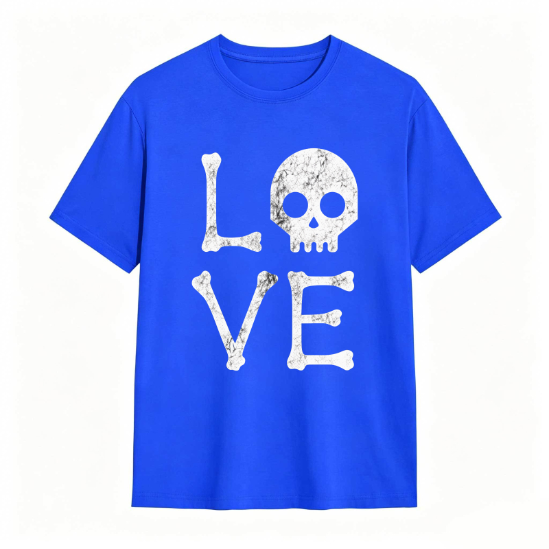Dorawear™Love Skull Design Unisex Classic T-shirt