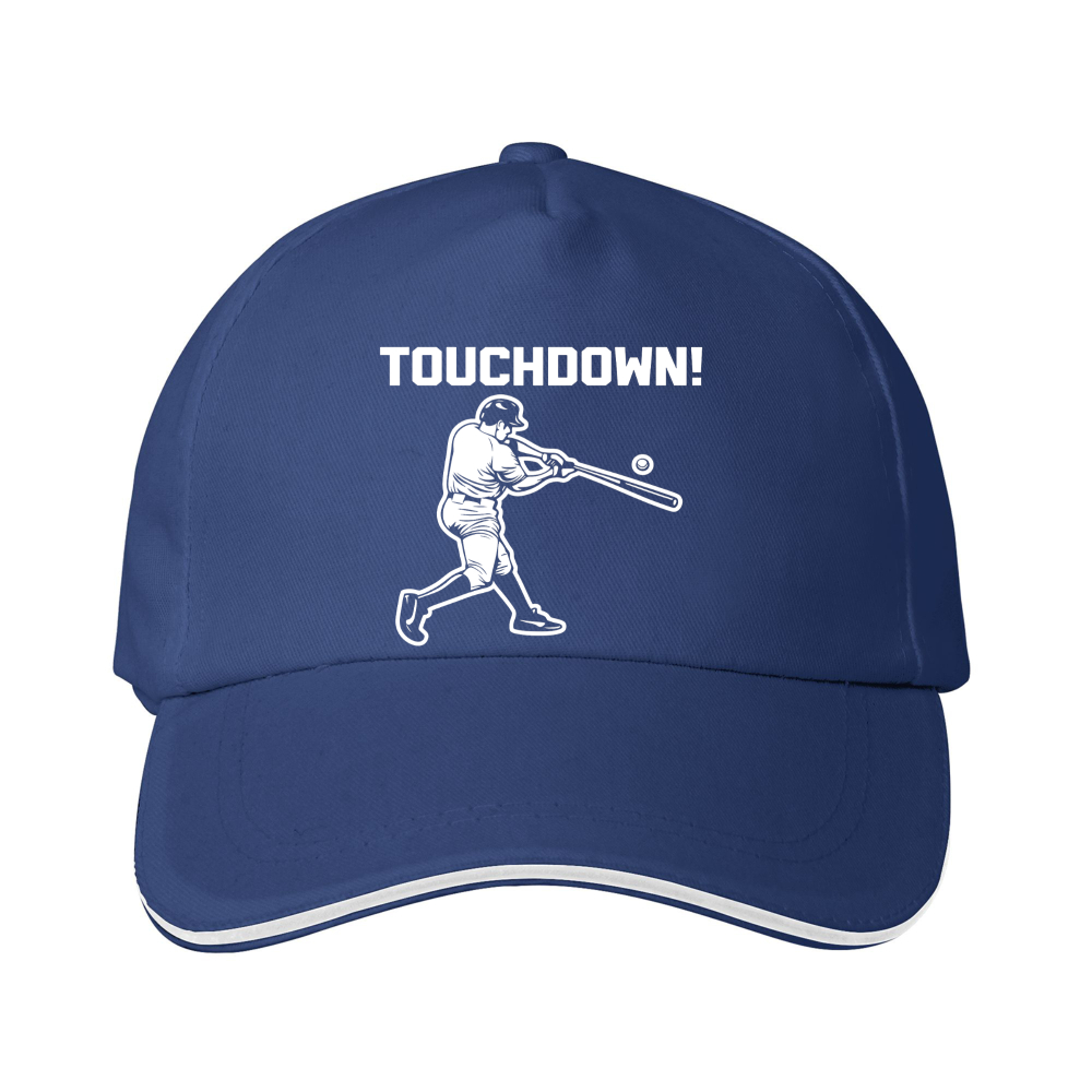 Dorawear™ Baseball Cap Touchdown Baseball Player Graphic For Sports Fans