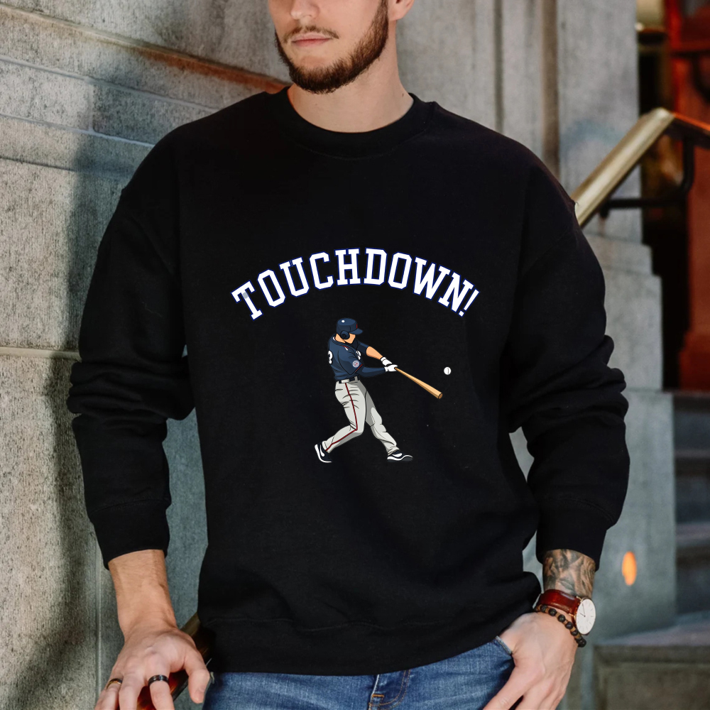Dorawear™ Baseball Player Touchdown Unisex Classic Sweatshirt