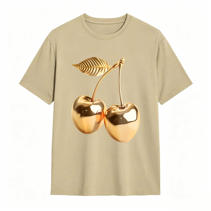 Dorawear™ Golden Cherries With Leaf Unisex Classic T-shirt