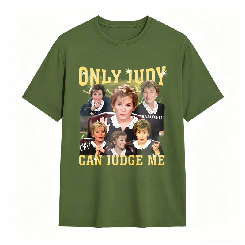 Dorawear™Only Judy Can Judge Me Golden Girls Quote Unisex Classic T-shirt