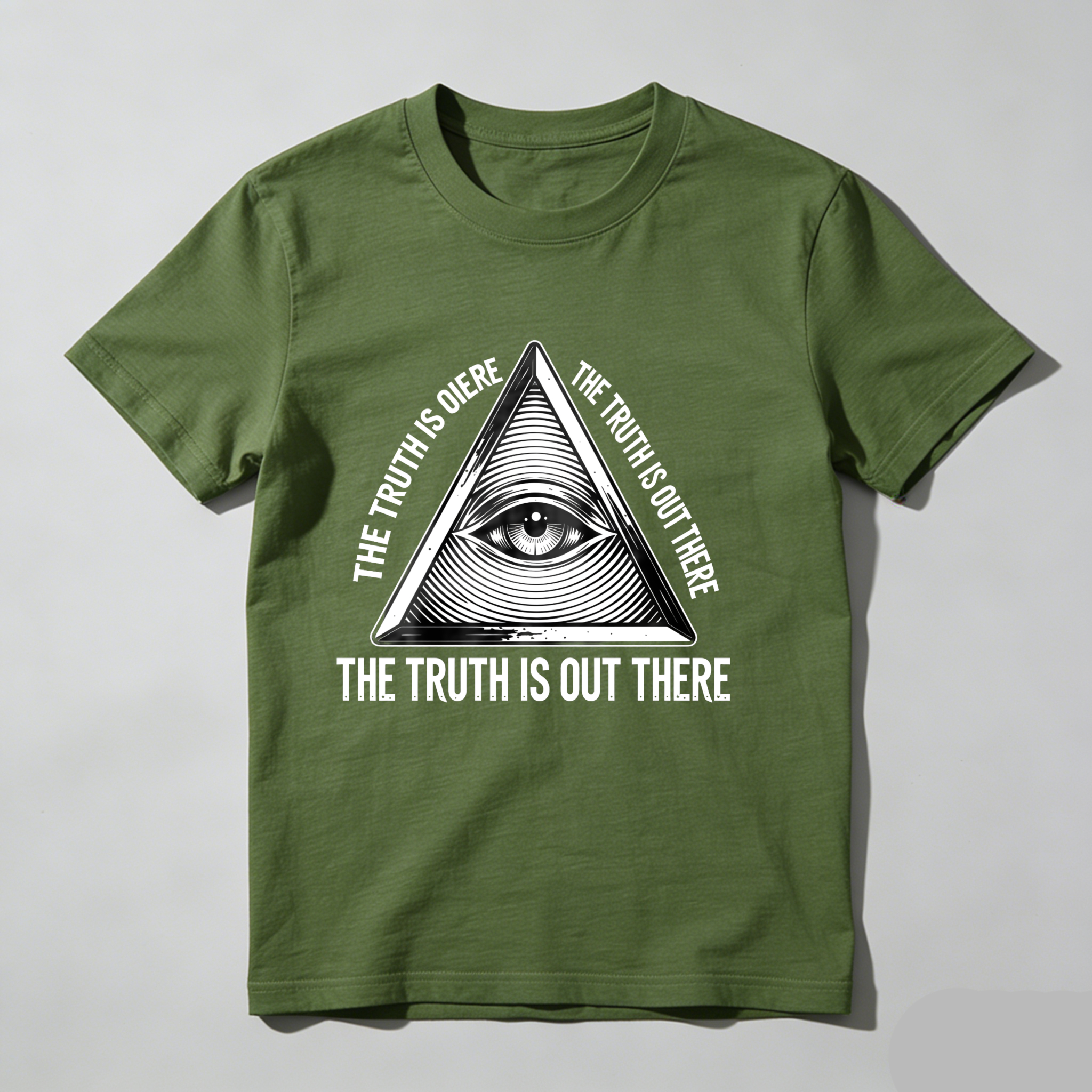 Dorawear™The Truth Is Out There Eye In Triangle  T Shirt