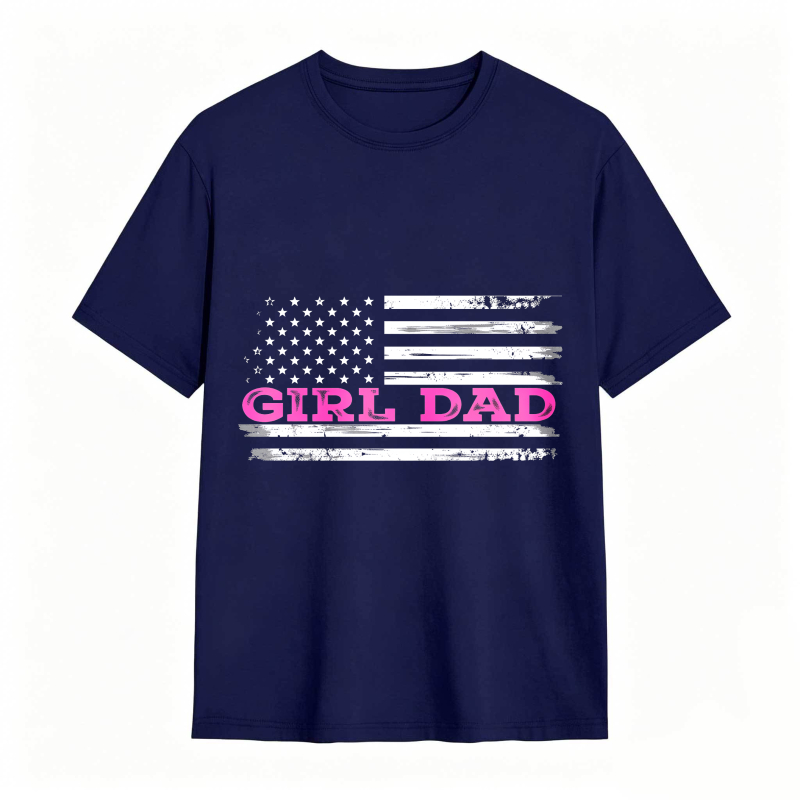 Dorawear™ American Flag Girl Dad Unisex Classic T-shirt