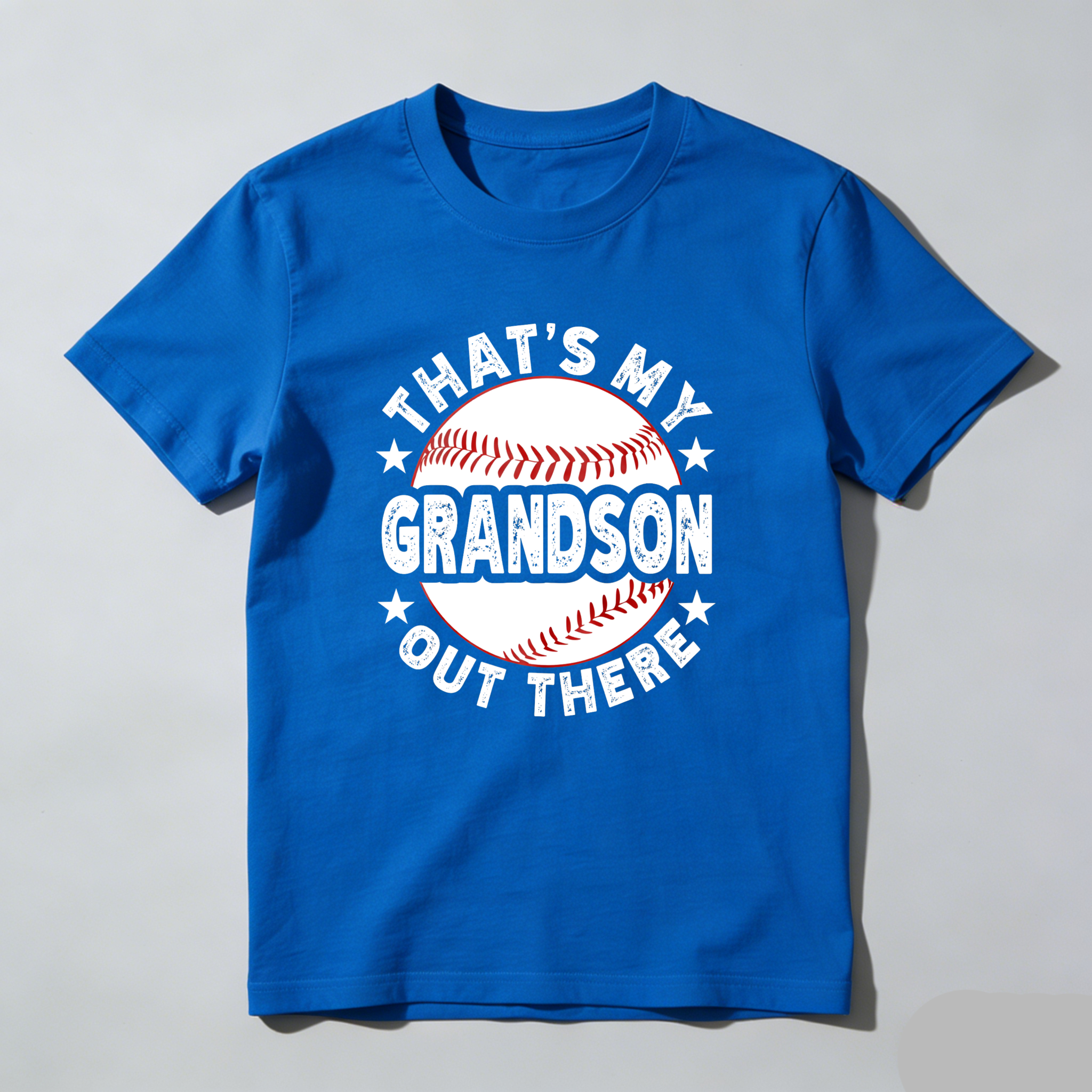 Dorawear™ That's My Grandson Out There Baseball Design  T Shirt-Dorawear