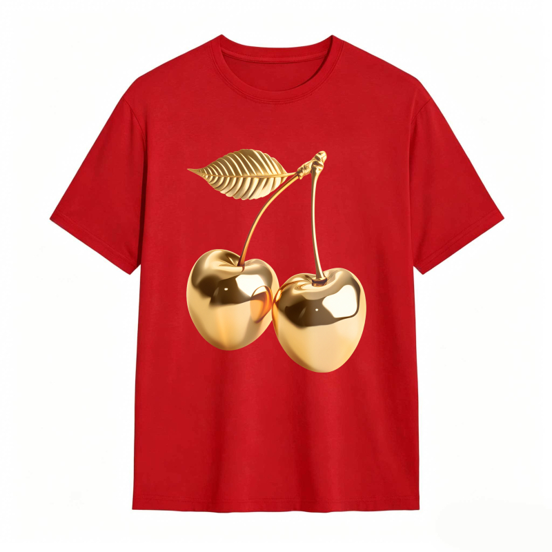 Dorawear™ Golden Cherries With Leaf Unisex Classic T-shirt