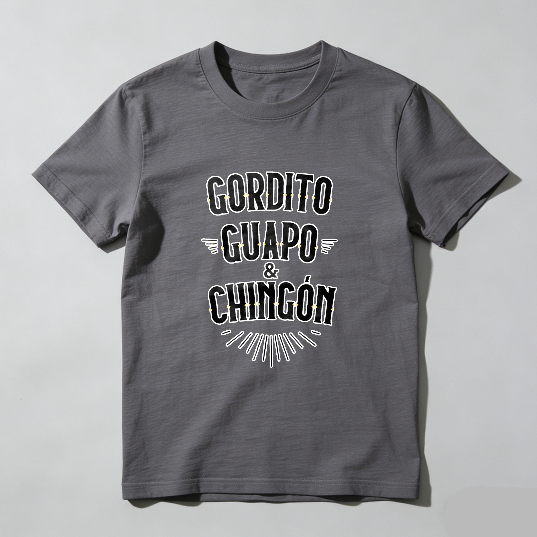 Dorawear™Summer t Shirts Chubby, Handsome and Awesome - Funny Mexican T-Shirt