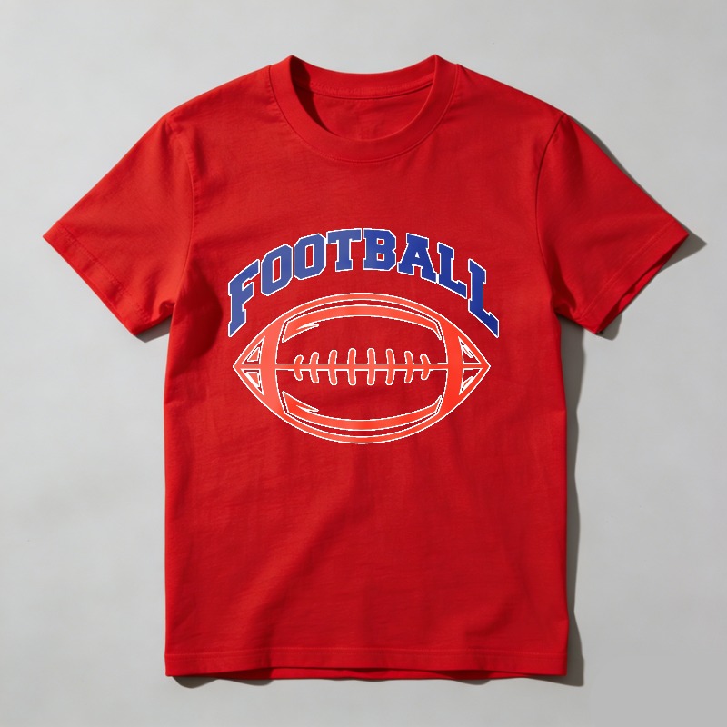 Dorawear™ Football Ball Design Print T Shirt