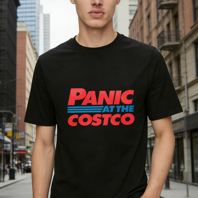 Panic At The Costco Funny Meme Comfort Colors T-shirt