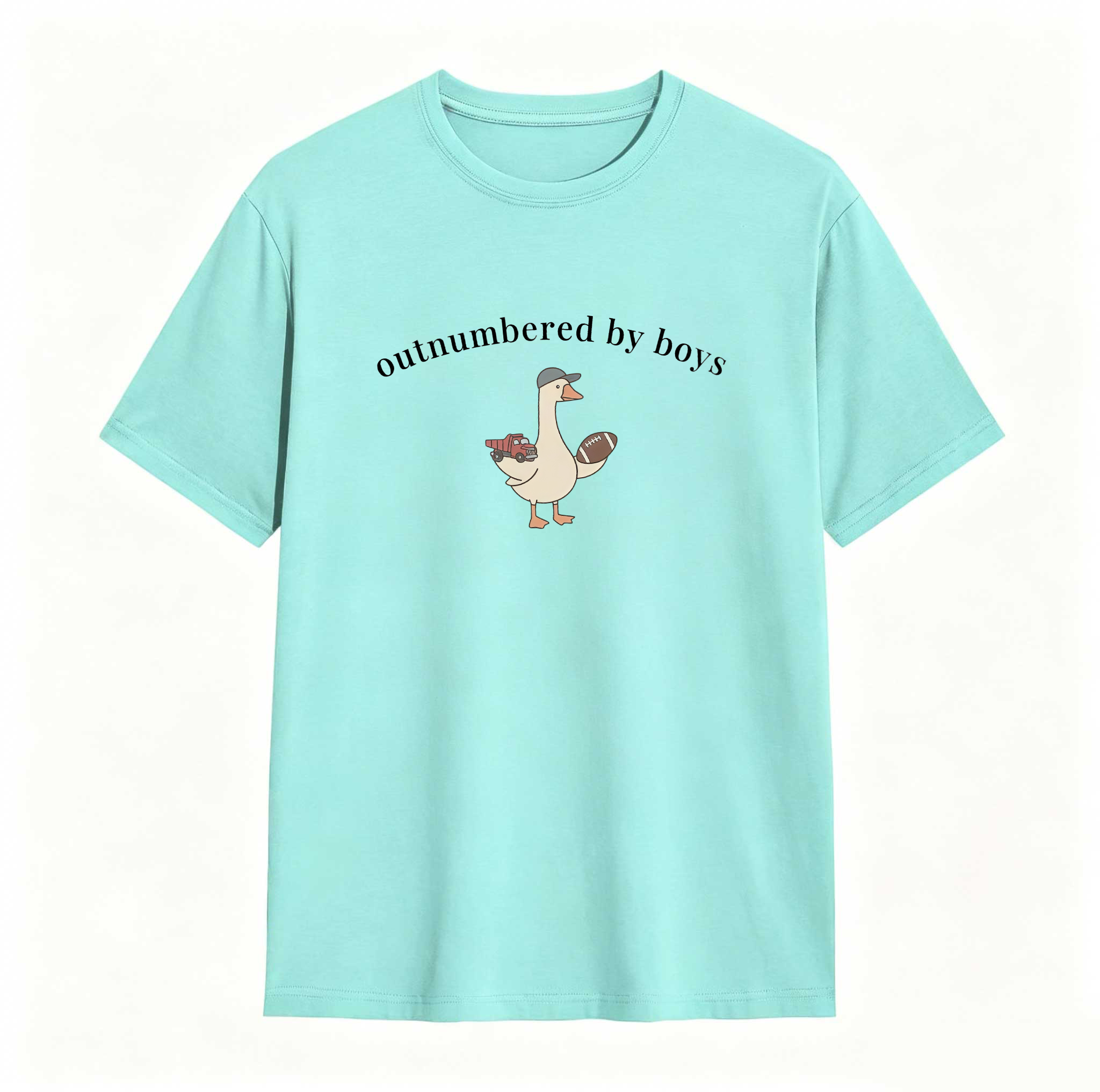 Dorawear™Comfort Colors Funny “Boy Mom” Graphic T-Shirt – Cute Boy Mom Tee, Gift for Mom