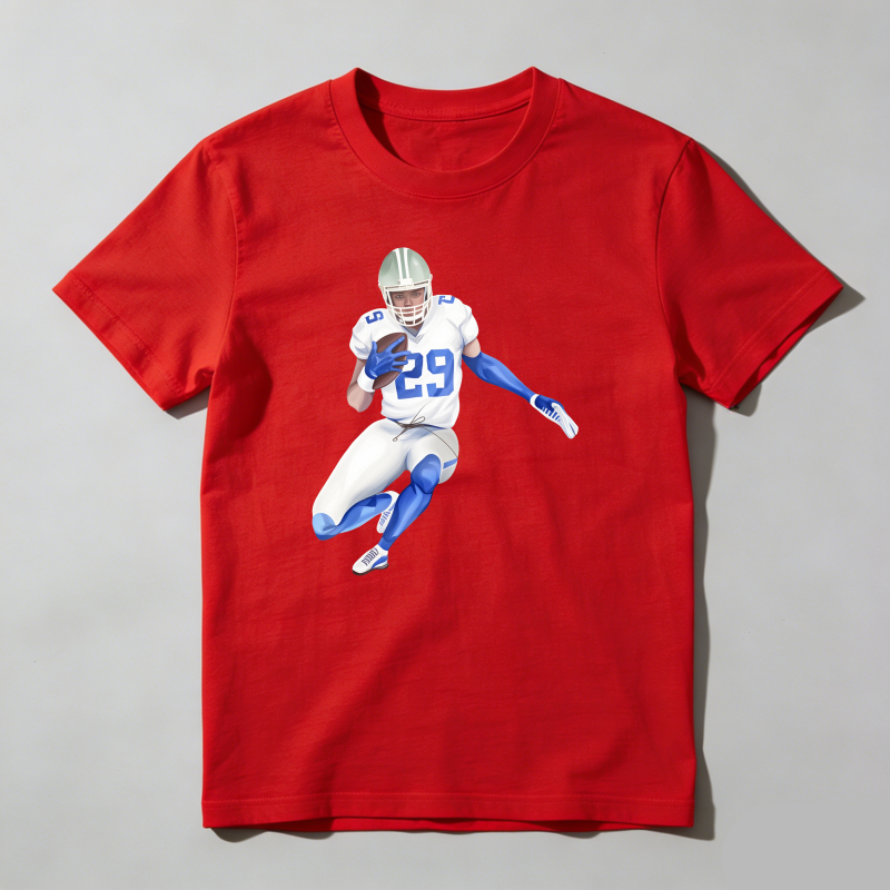 Dorawear™ Football Player In Action Uniform T Shirt