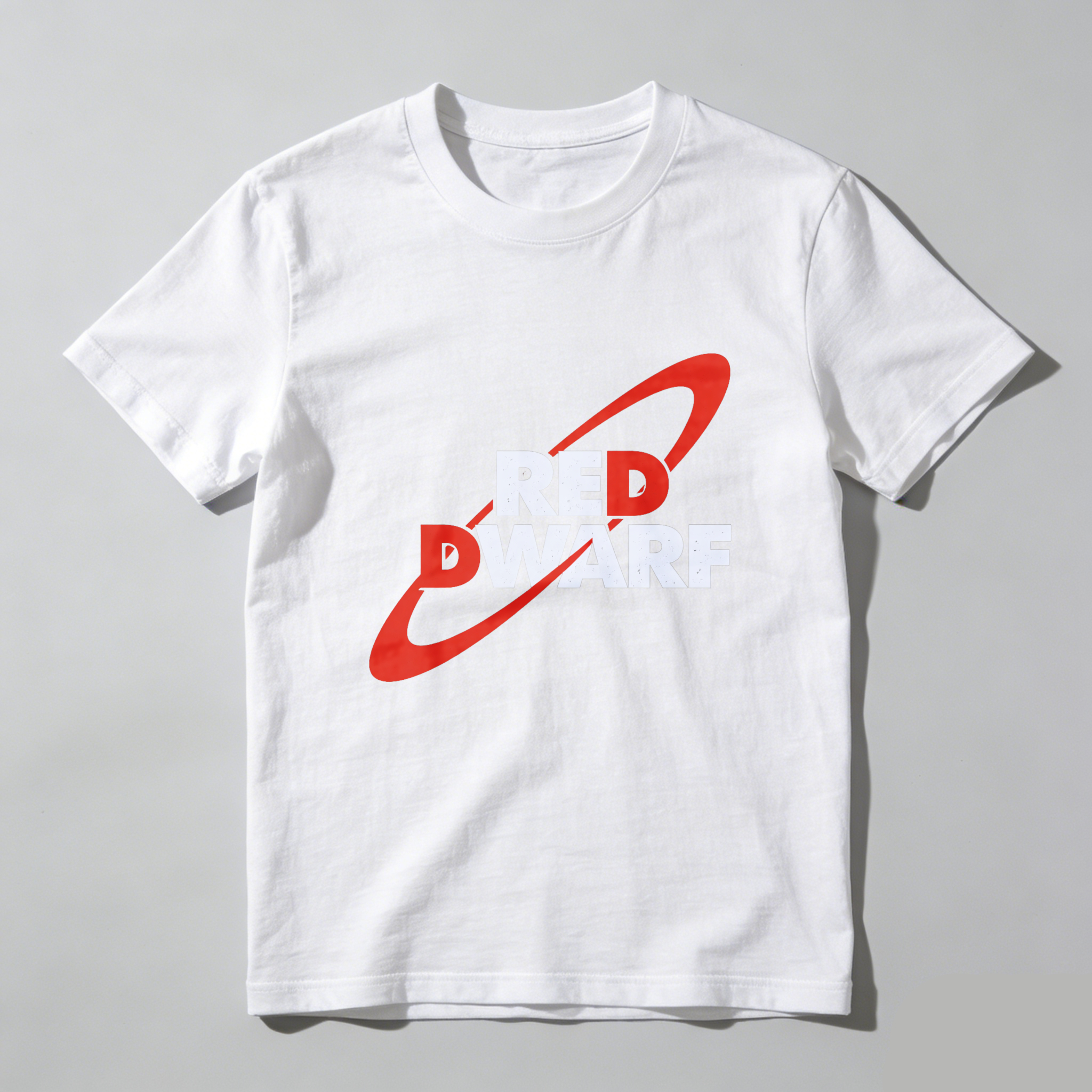 Dorawear™ Red Dwarf Logo Pure Cotton Short Sleeve T Shirt-Dorawear