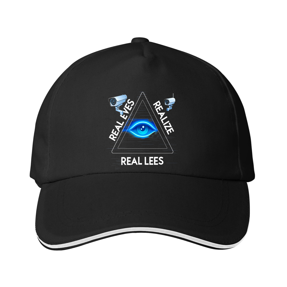 Dorawear™ Graphic Baseball Cap – Real Eyes Realize Real Lies Hat