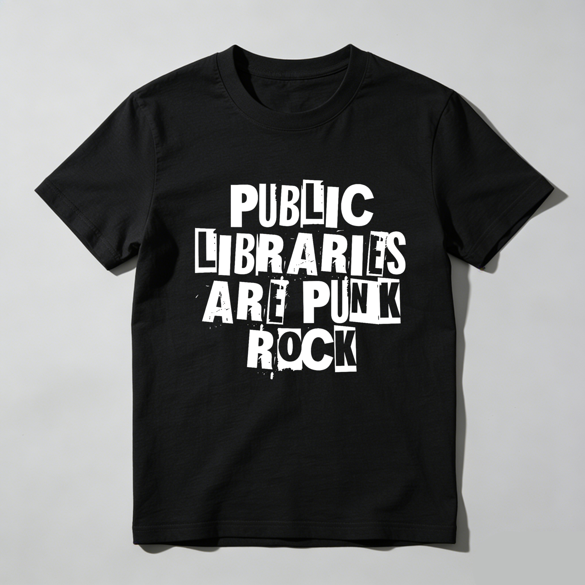 Dorawear Public Libraries Are Punk Rock T Shirt