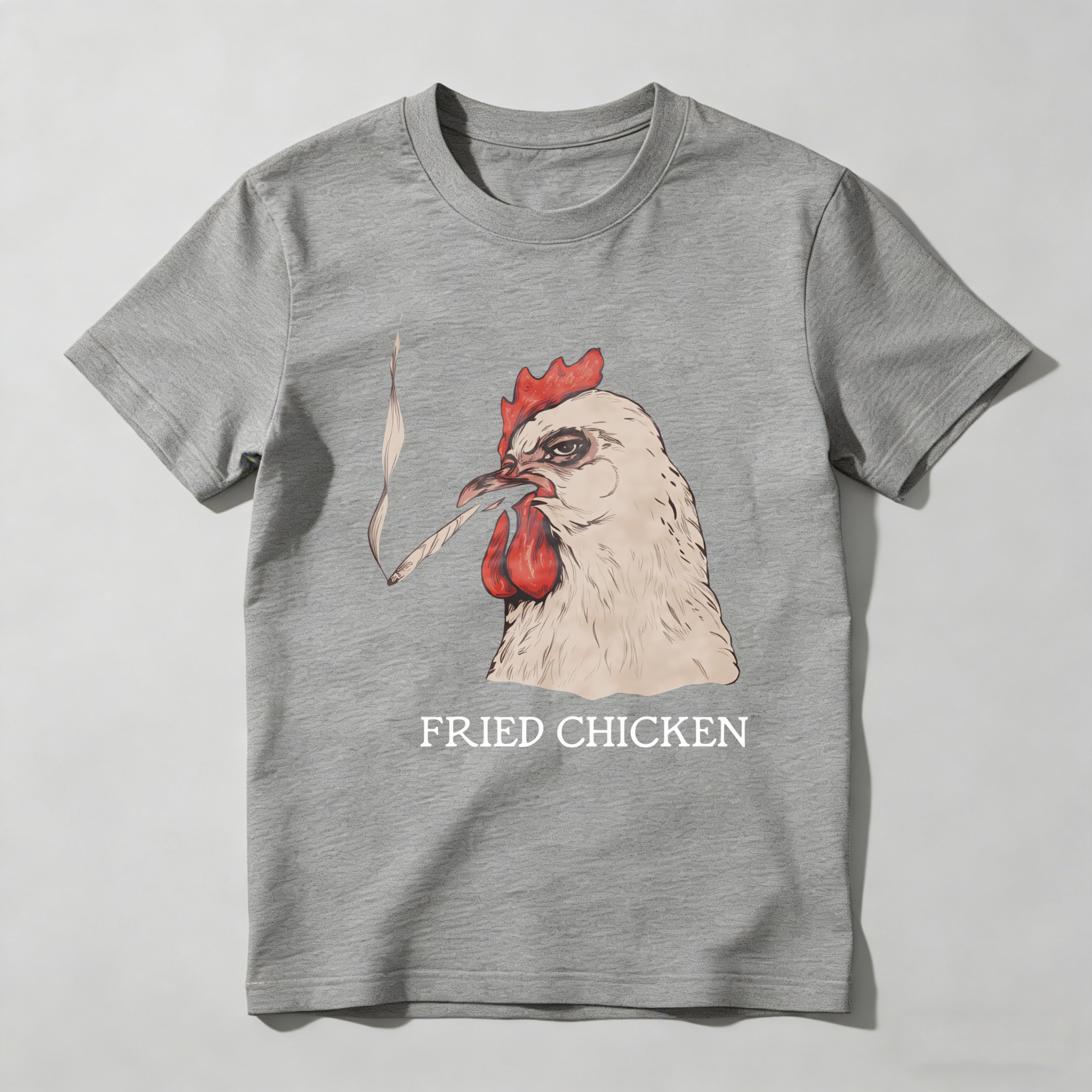 Dorawear™ Chicken Smoking Cigarette Fried Chicken T Shirt