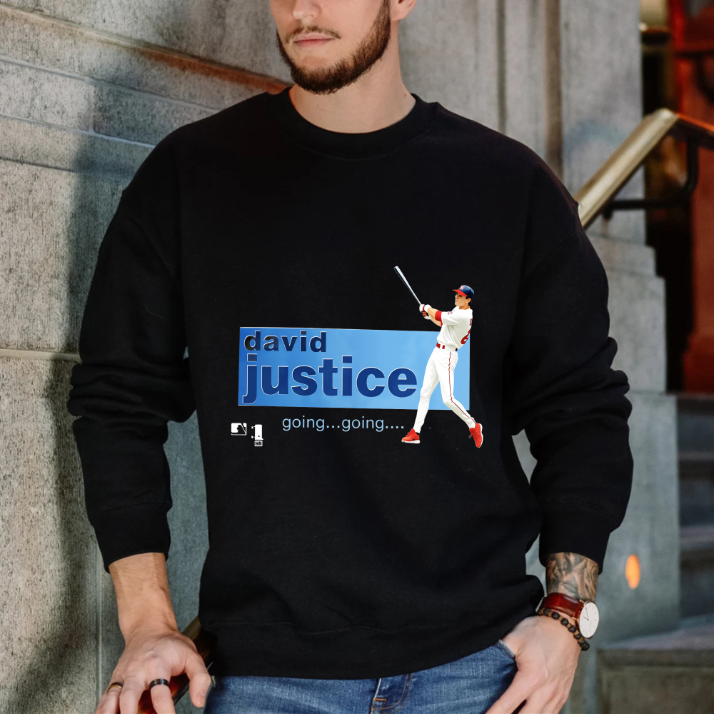 Dorawear™ David Justice Baseball Player Going Going Unisex Classic Sweatshirt