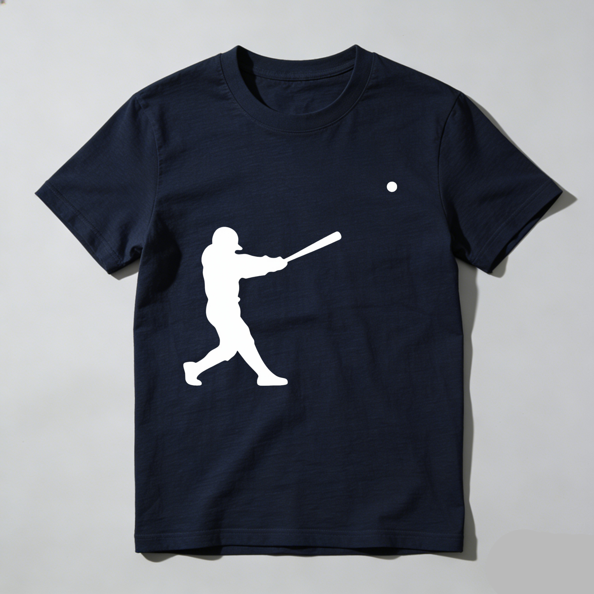 Dorawear™ Baseball Player Swinging Bat With Ball  T Shirt