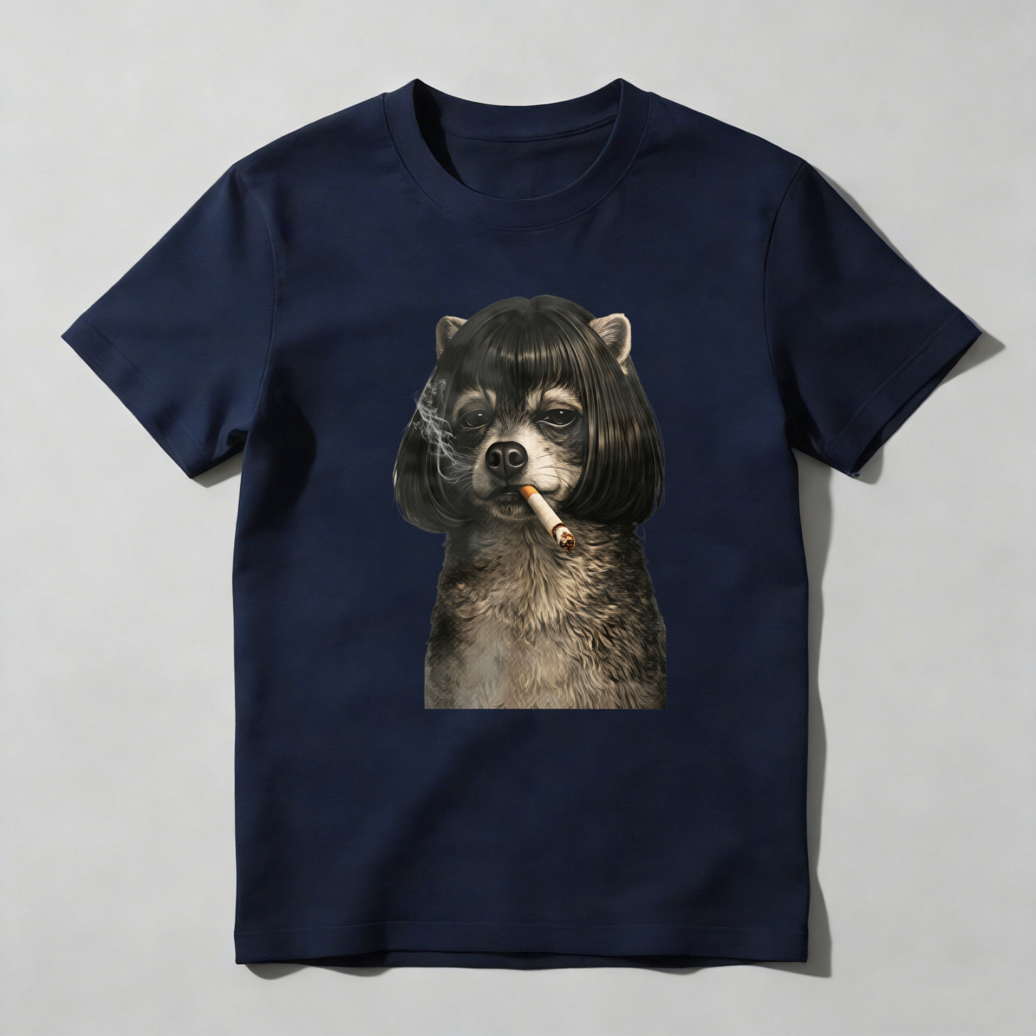 Dorawear™ Dog With Hair And Cigarette T Shirt